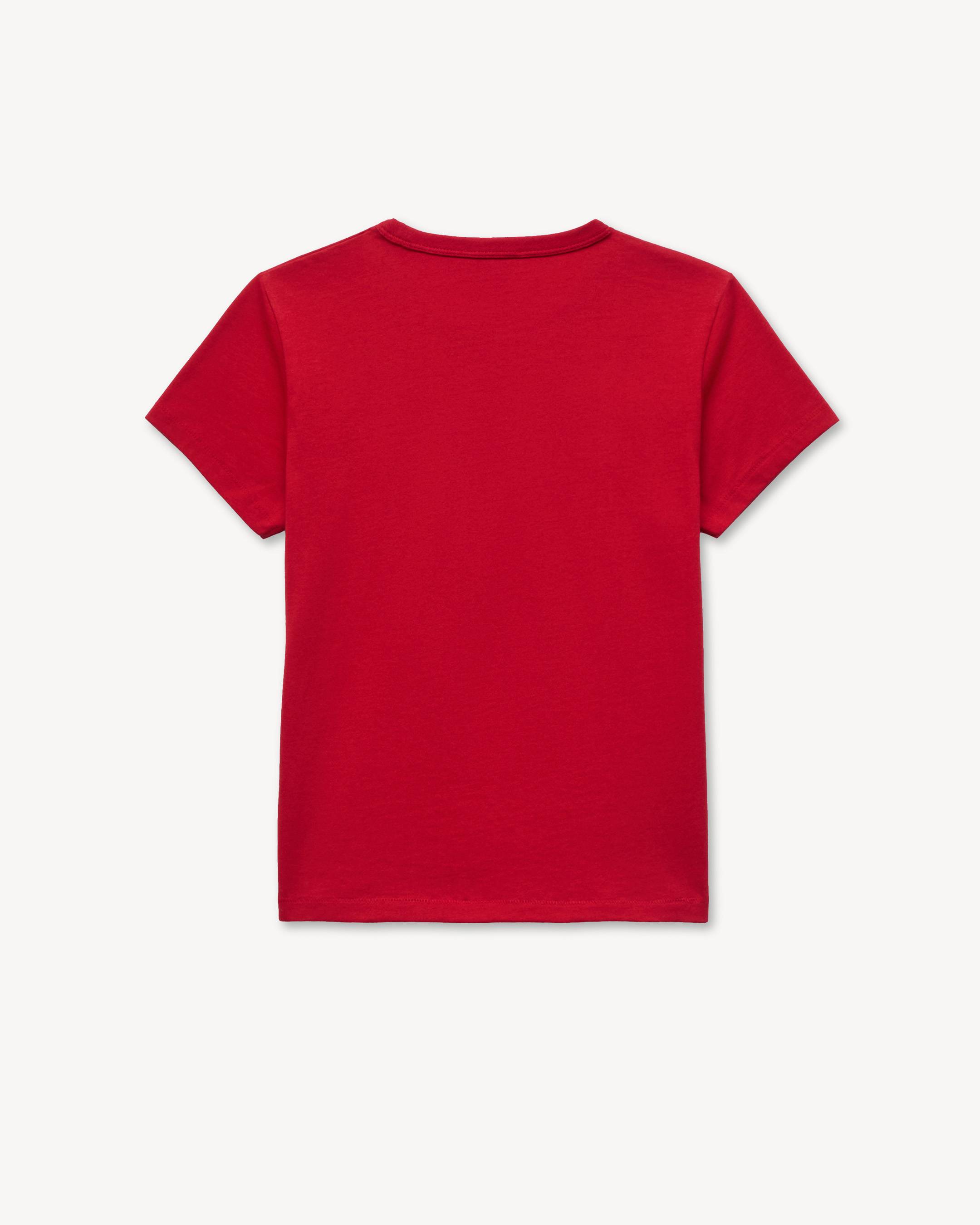 T-Shirt mit &bdquo;KENZO Wildflower&ldquo;-Stickerei in schmaler Passform aus Baumwolle