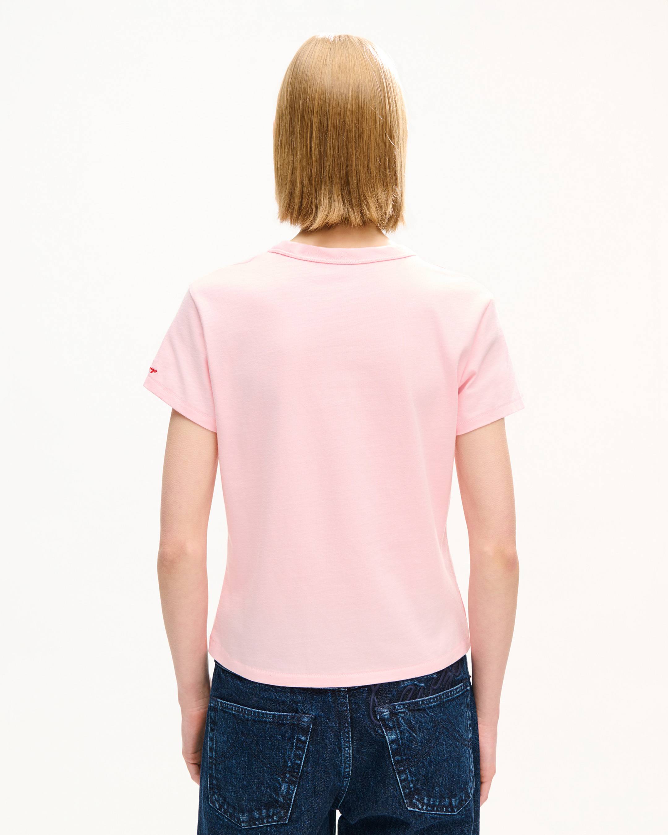 'KENZO Paris Emblem' embroidered small fit T-shirt in cotton