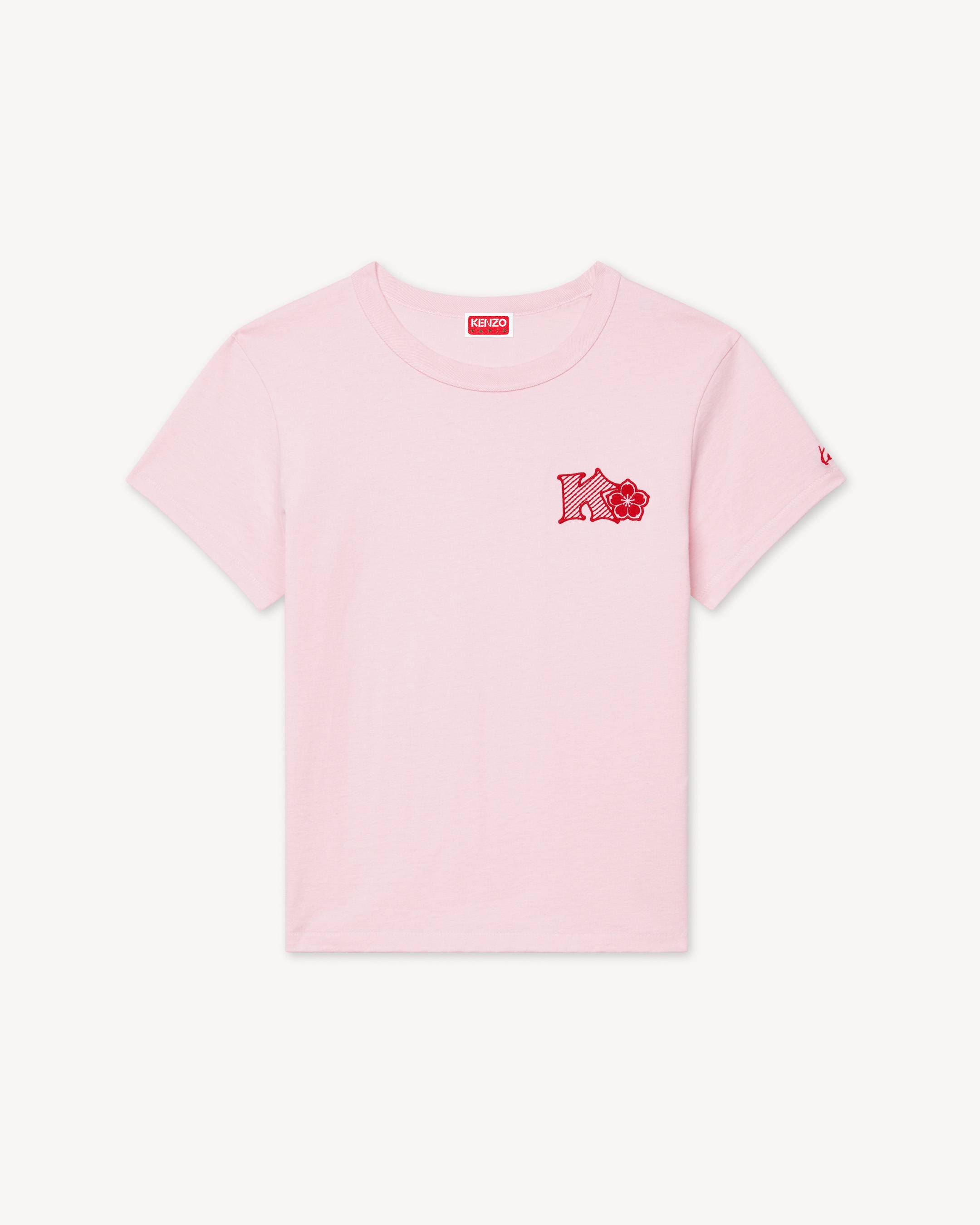 'KENZO Paris Emblem' embroidered small fit T-shirt in cotton