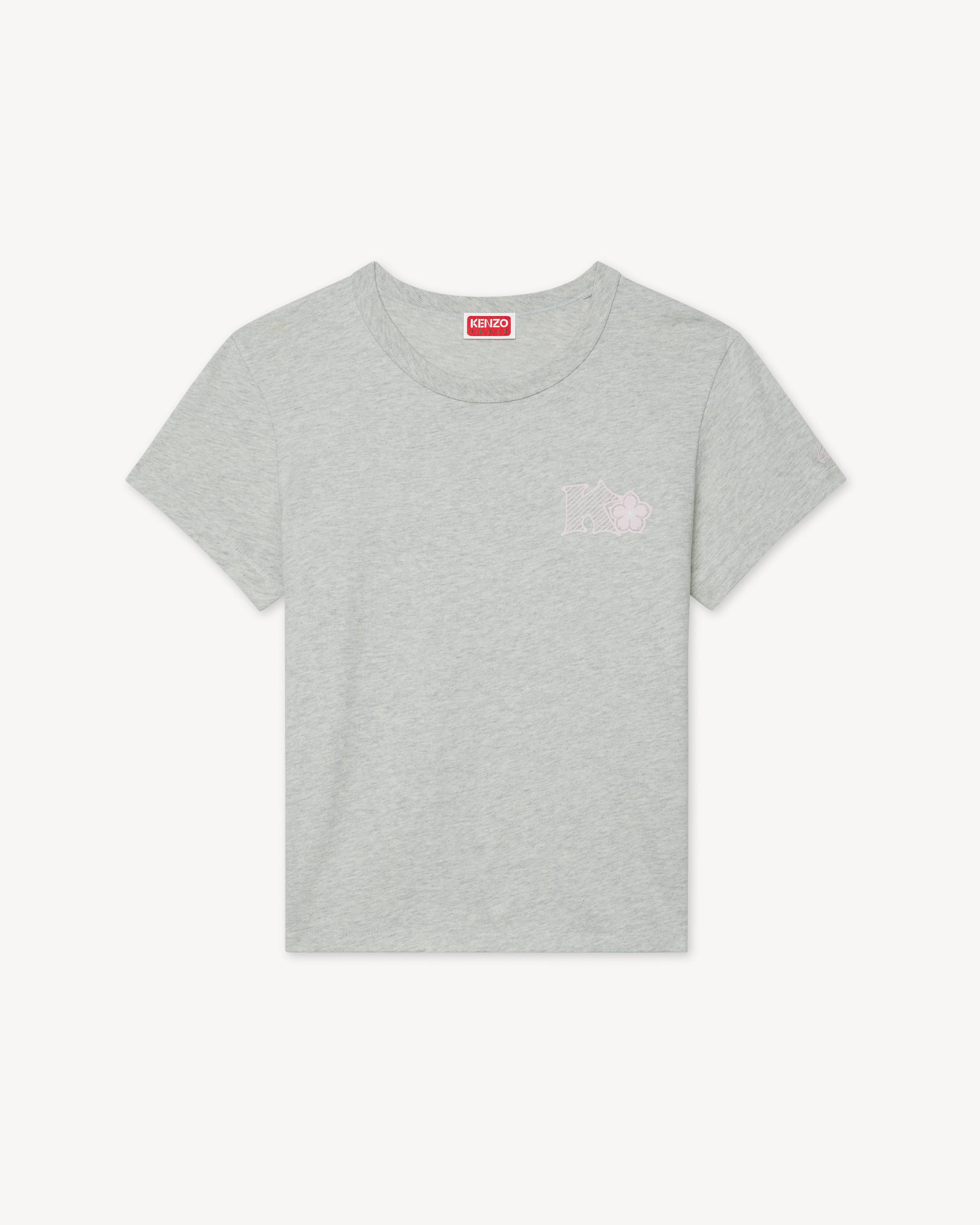 'KENZO Paris Emblem' embroidered small fit T-shirt in cotton