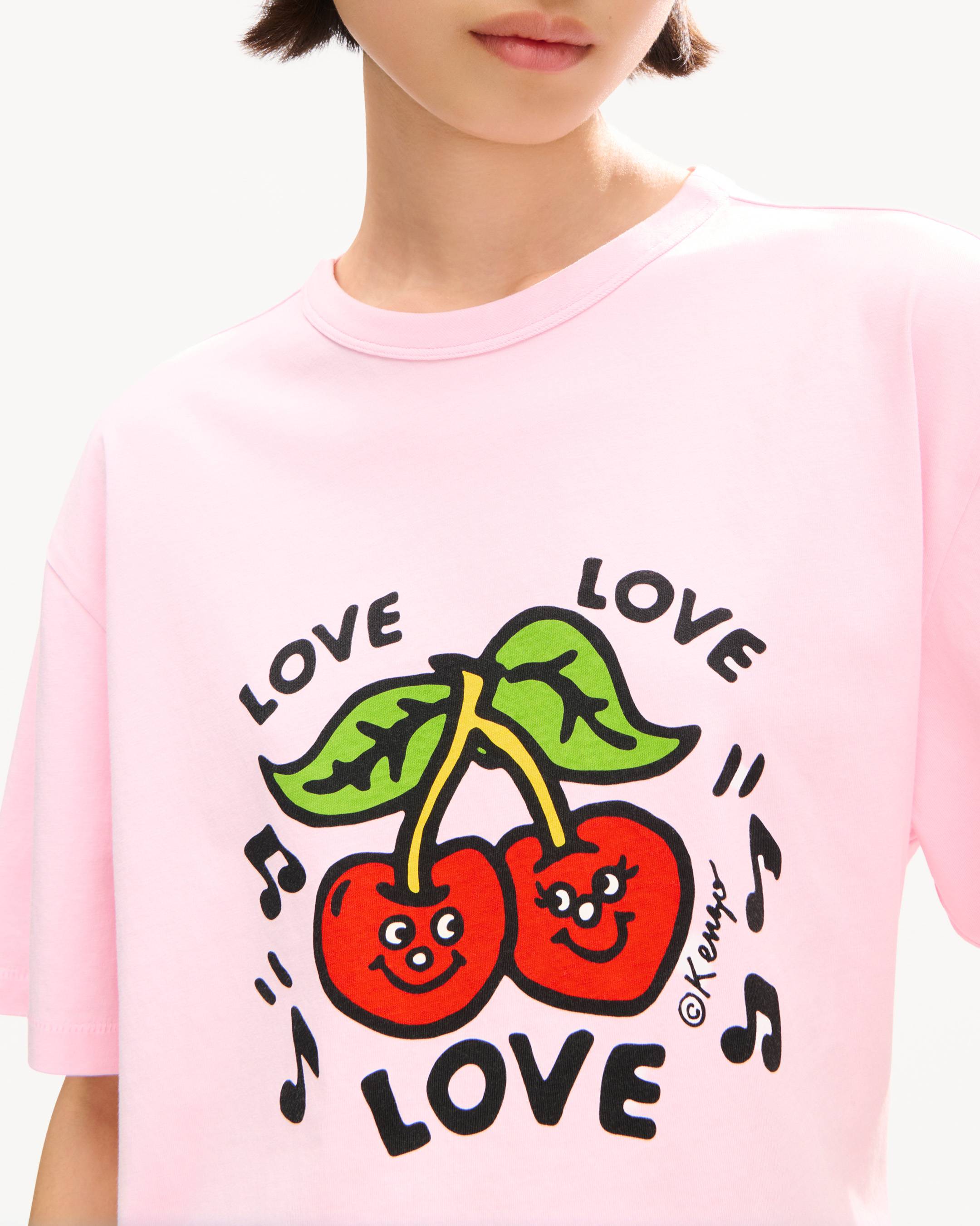 T-shirt loose 'KENZO Loves' en coton