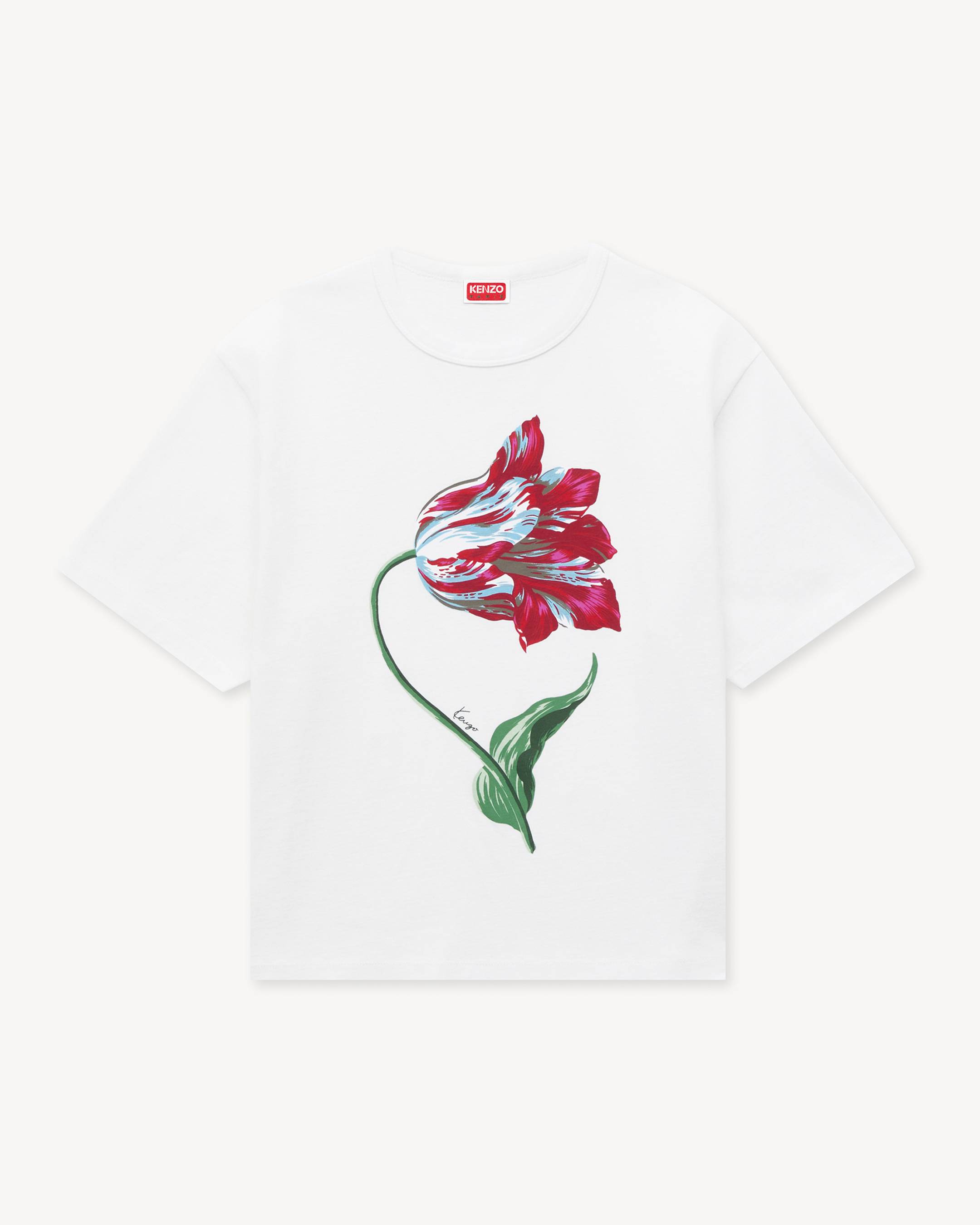 'KENZO Tulip' loose T-shirt in cotton