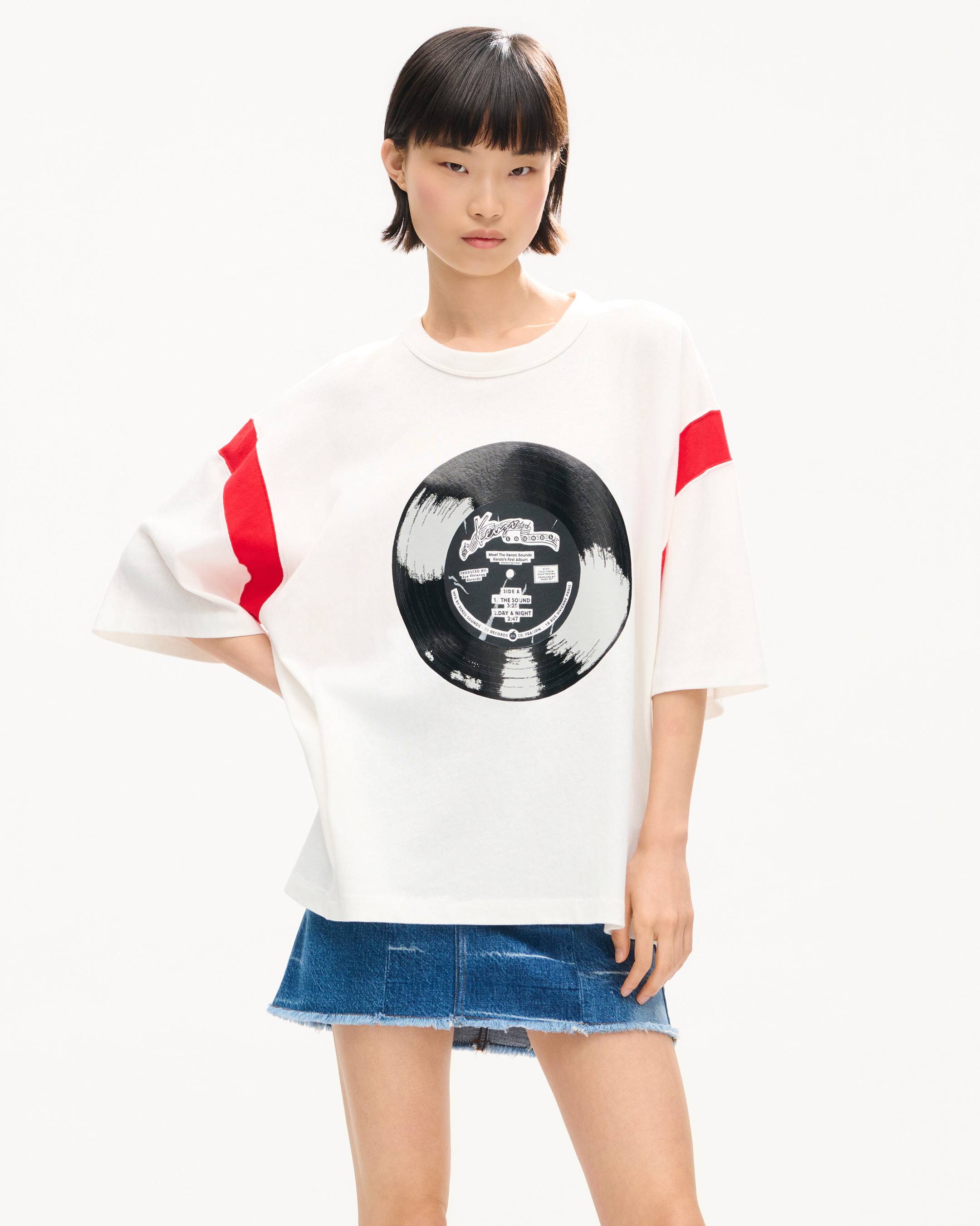 &bdquo;KENZO Sounds&ldquo;-T-Shirt aus Baumwolle