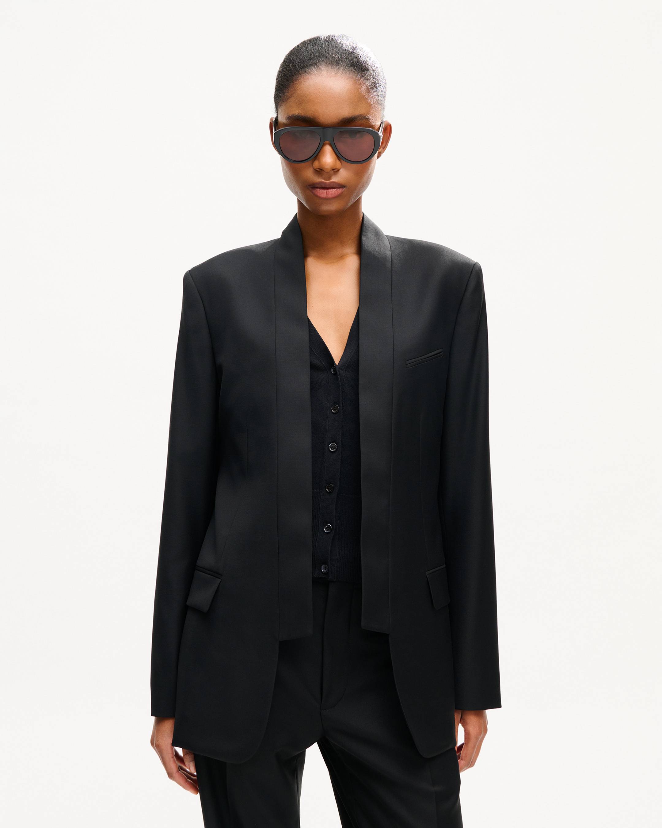 Kimono blazer in virgin wool | Women's | KENZO