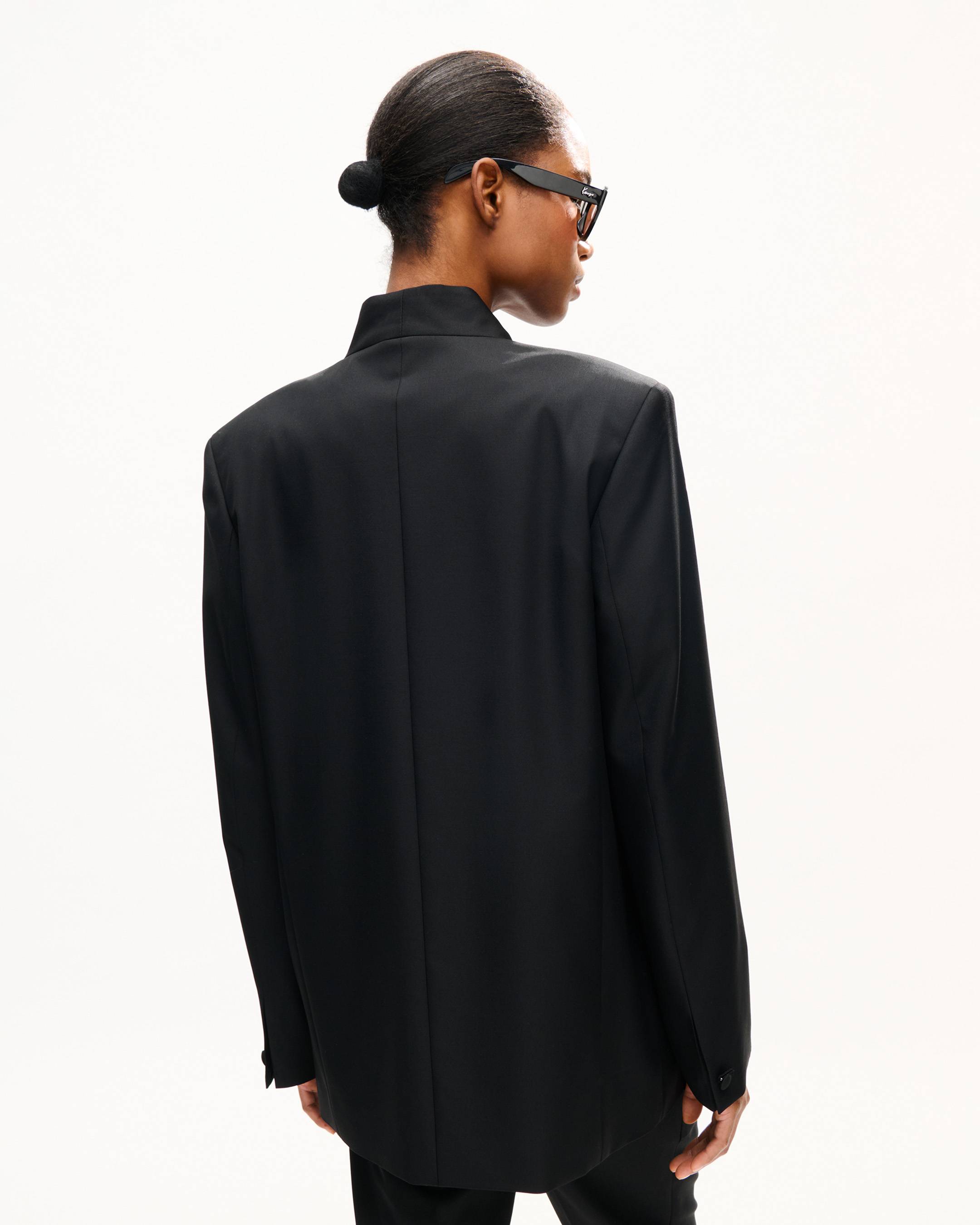 Kimono-Blazer aus Schurwolle