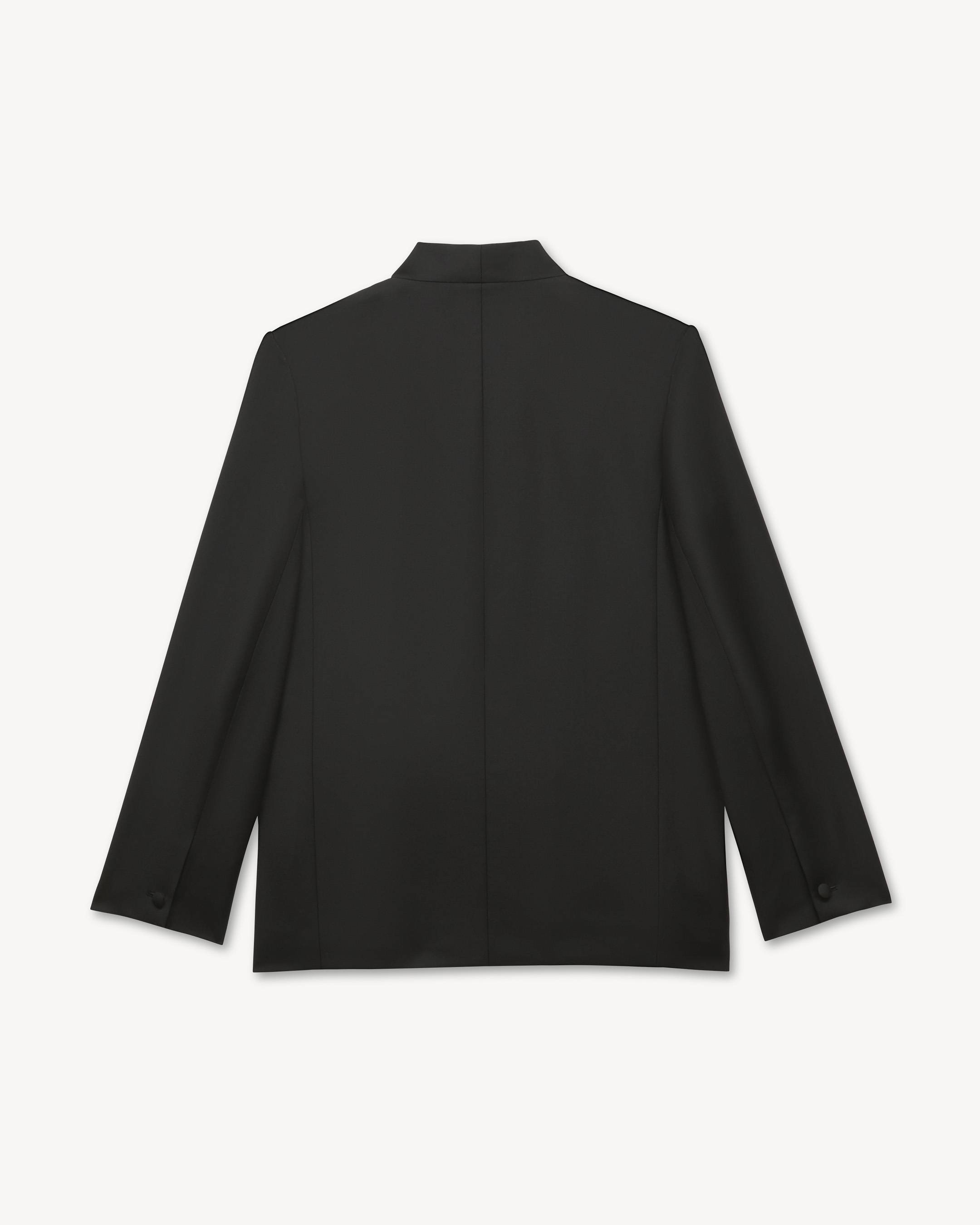 Kimono blazer in virgin wool