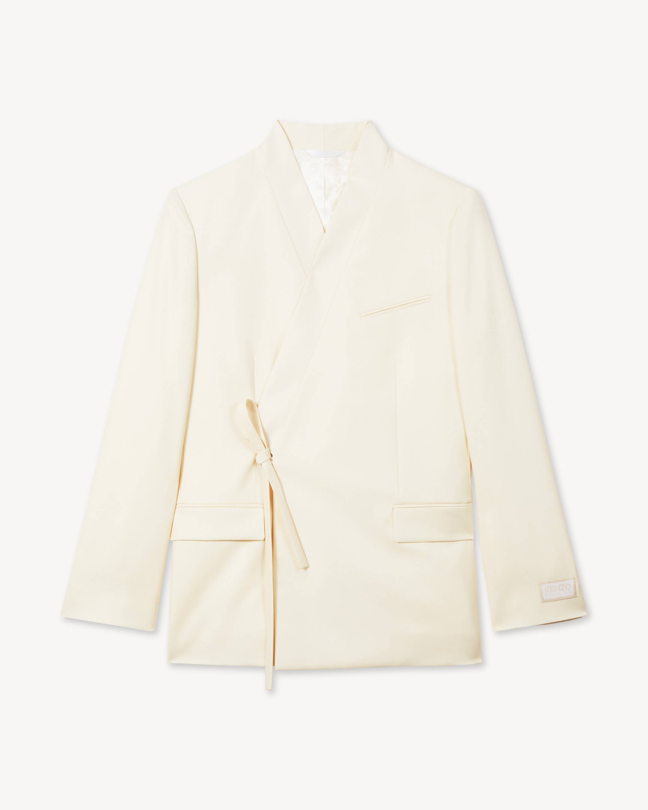 Kimono blazer in virgin wool