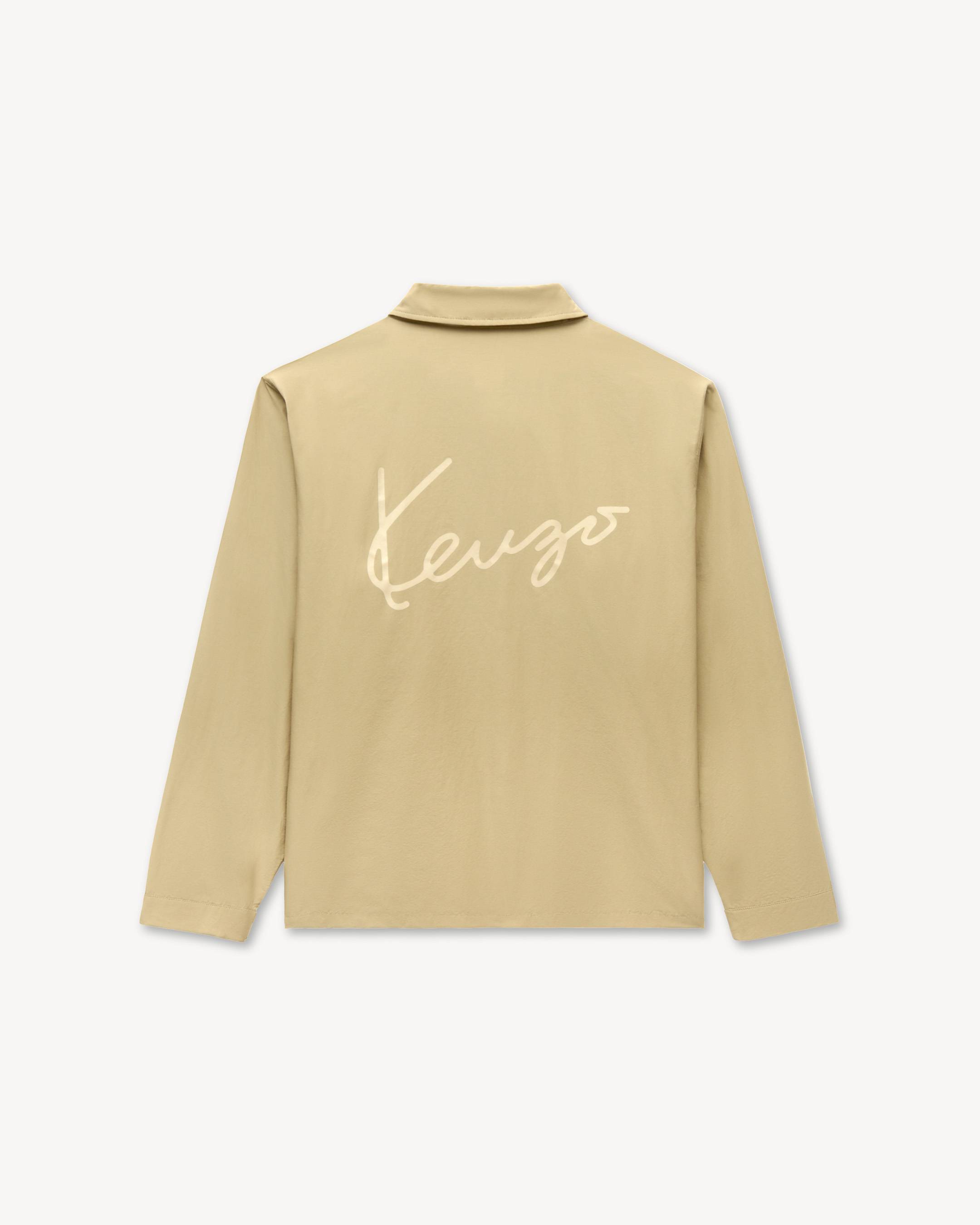 KENZO Signature' light coach jacket in cotton nylon | Men's | KENZO