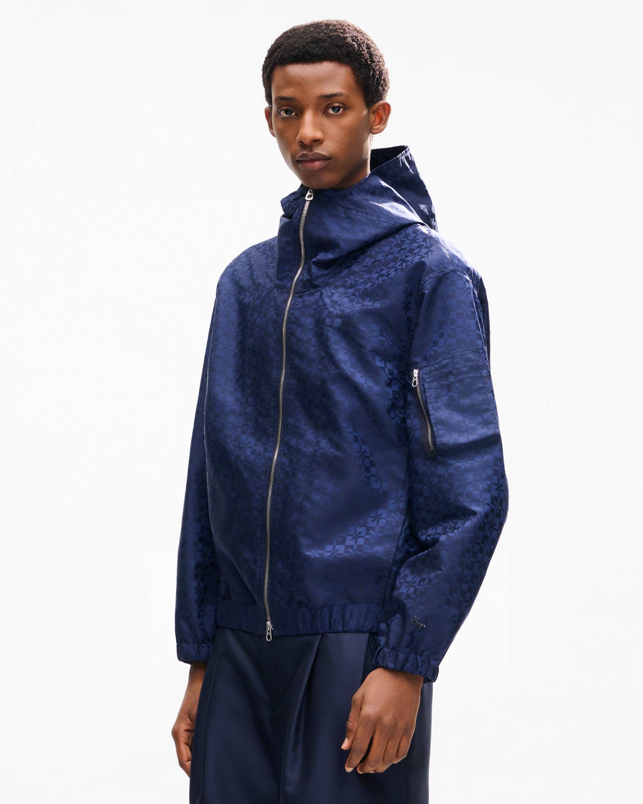 'Kenzogram' short windbeaker