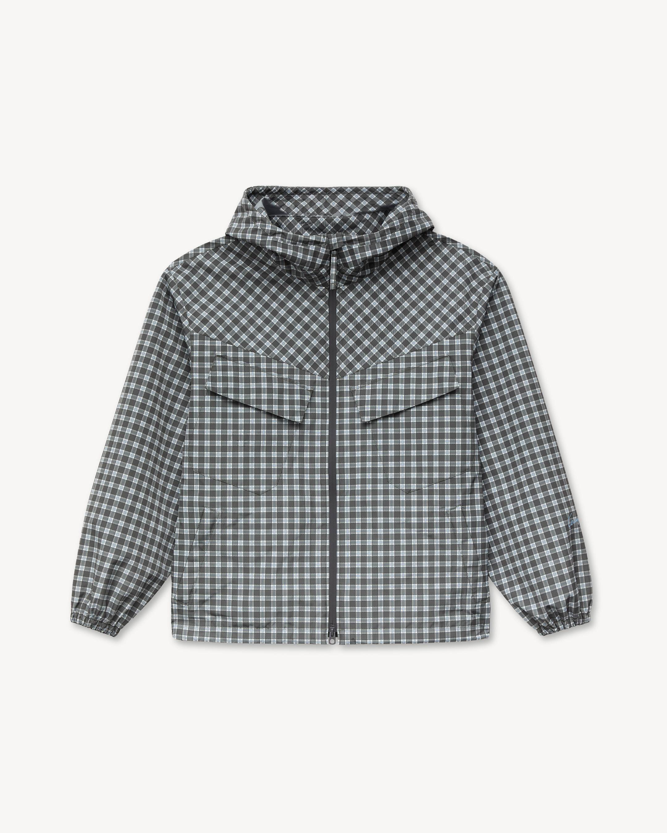 Cortavientos de poli&eacute;ster reciclado 'KENZO Checks'