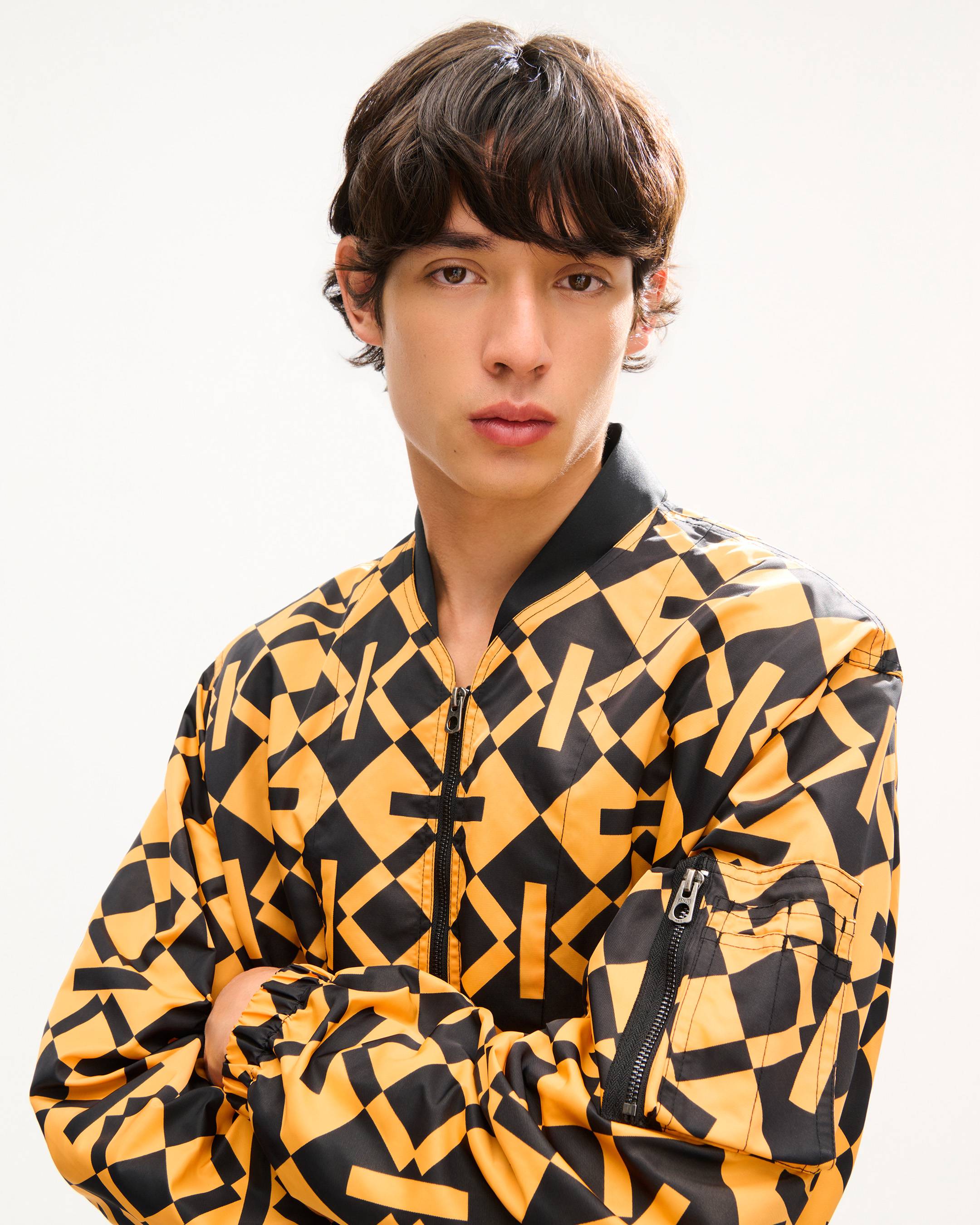 Bomber ligera sin cuello 'Kenzogram'