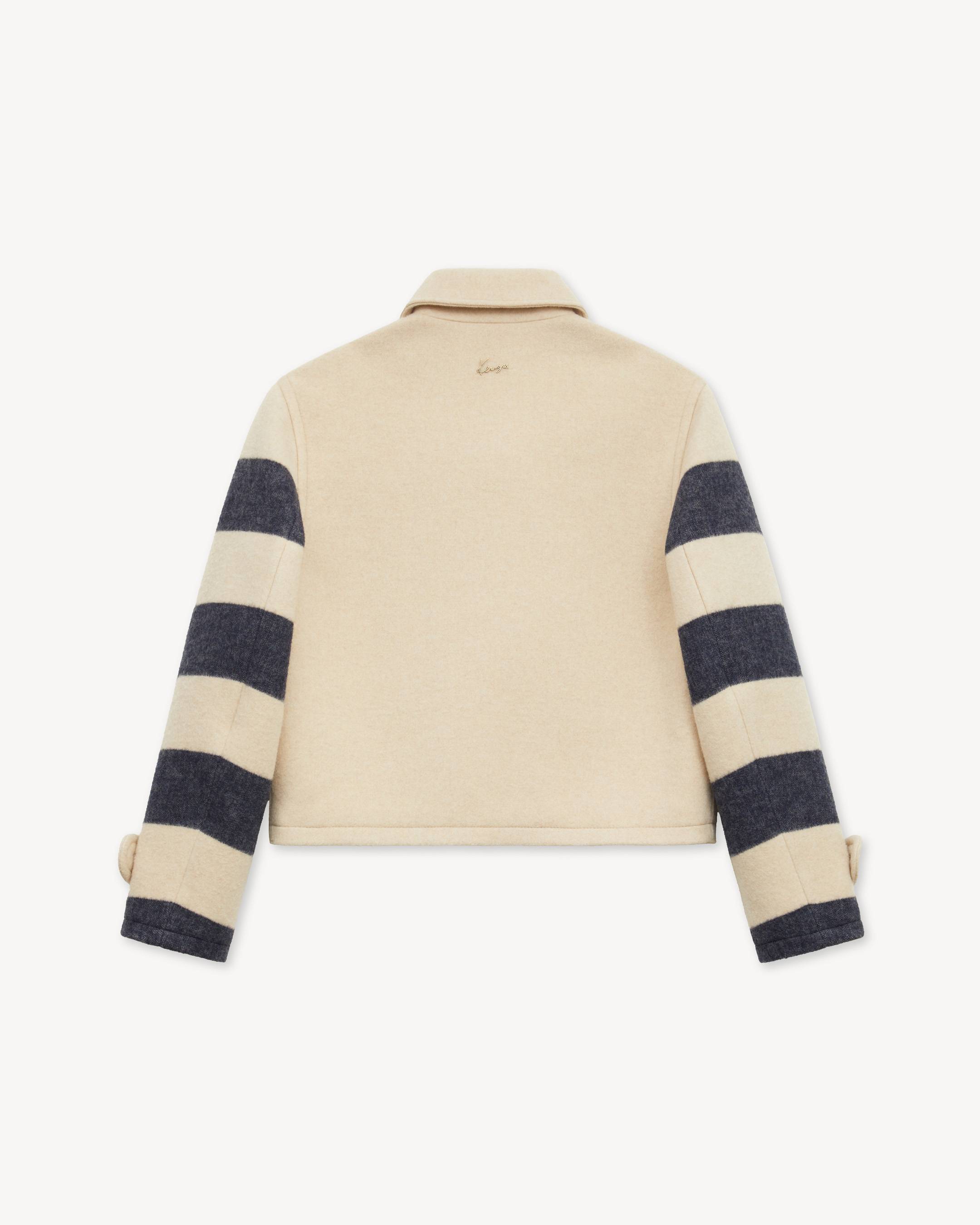 Cazadora unisex de jacquard de poliamida y lana 'KENZO Stripes' 