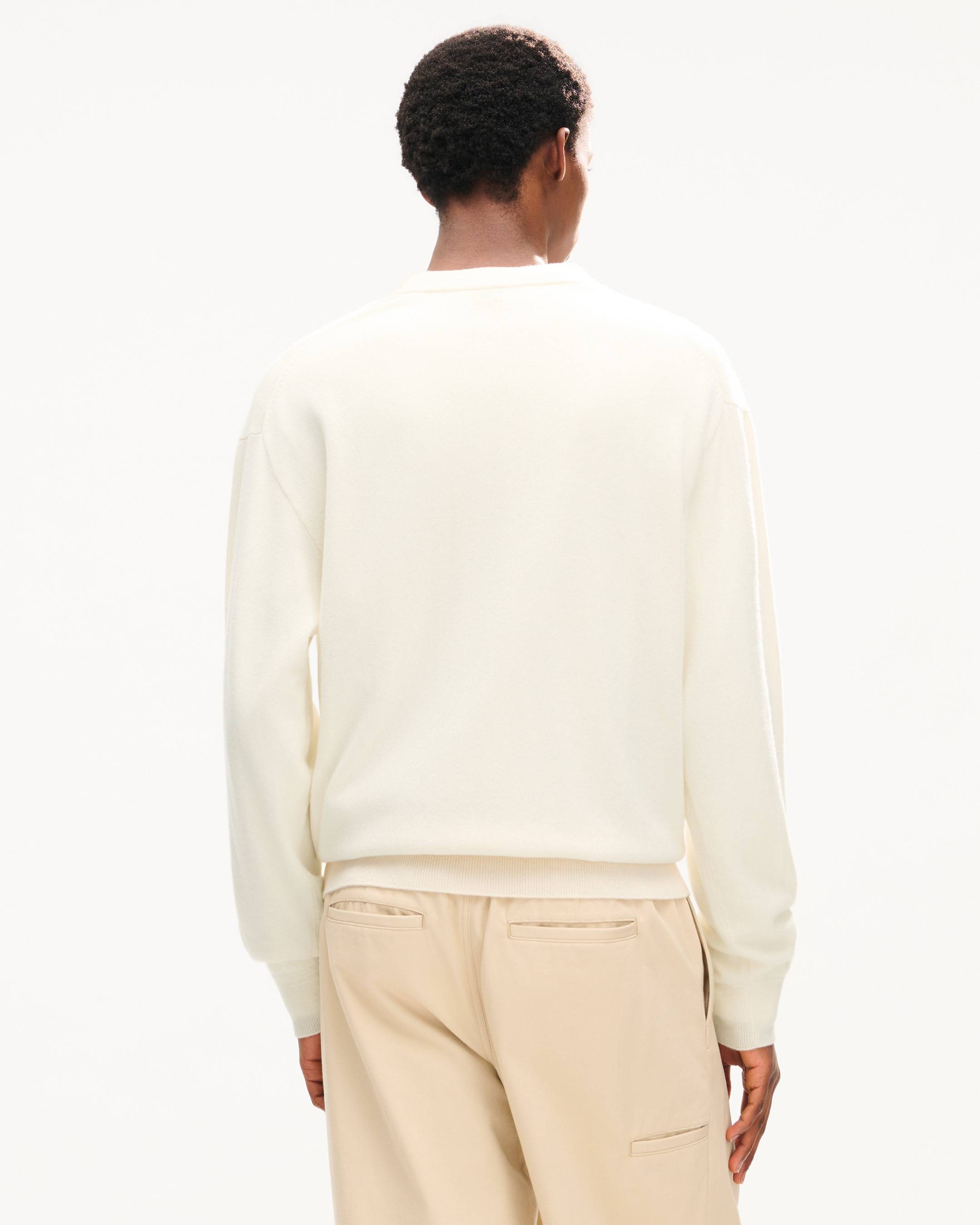 'KENZO Double K' cardigan in wool cashmere