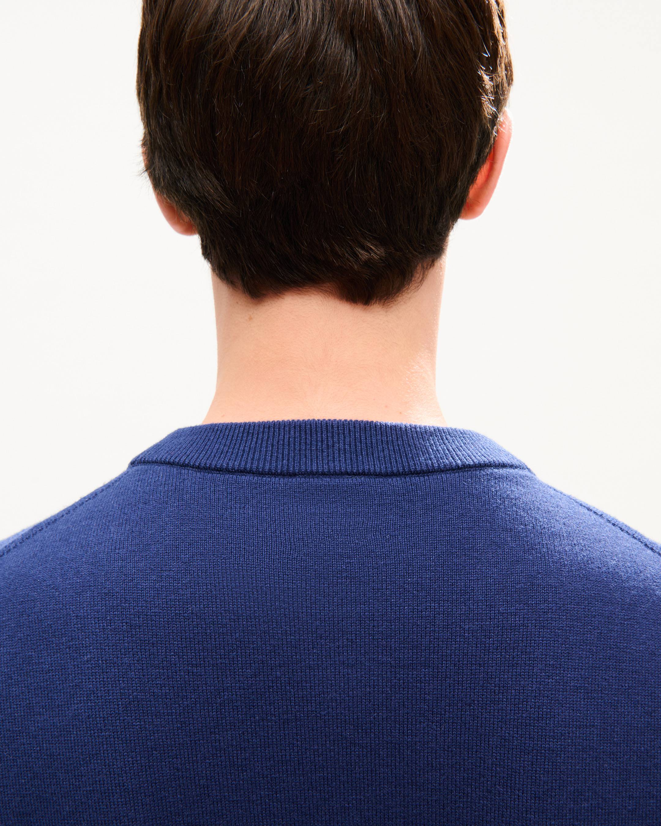 'KENZO Loves' embroidered cardigan in wool cotton