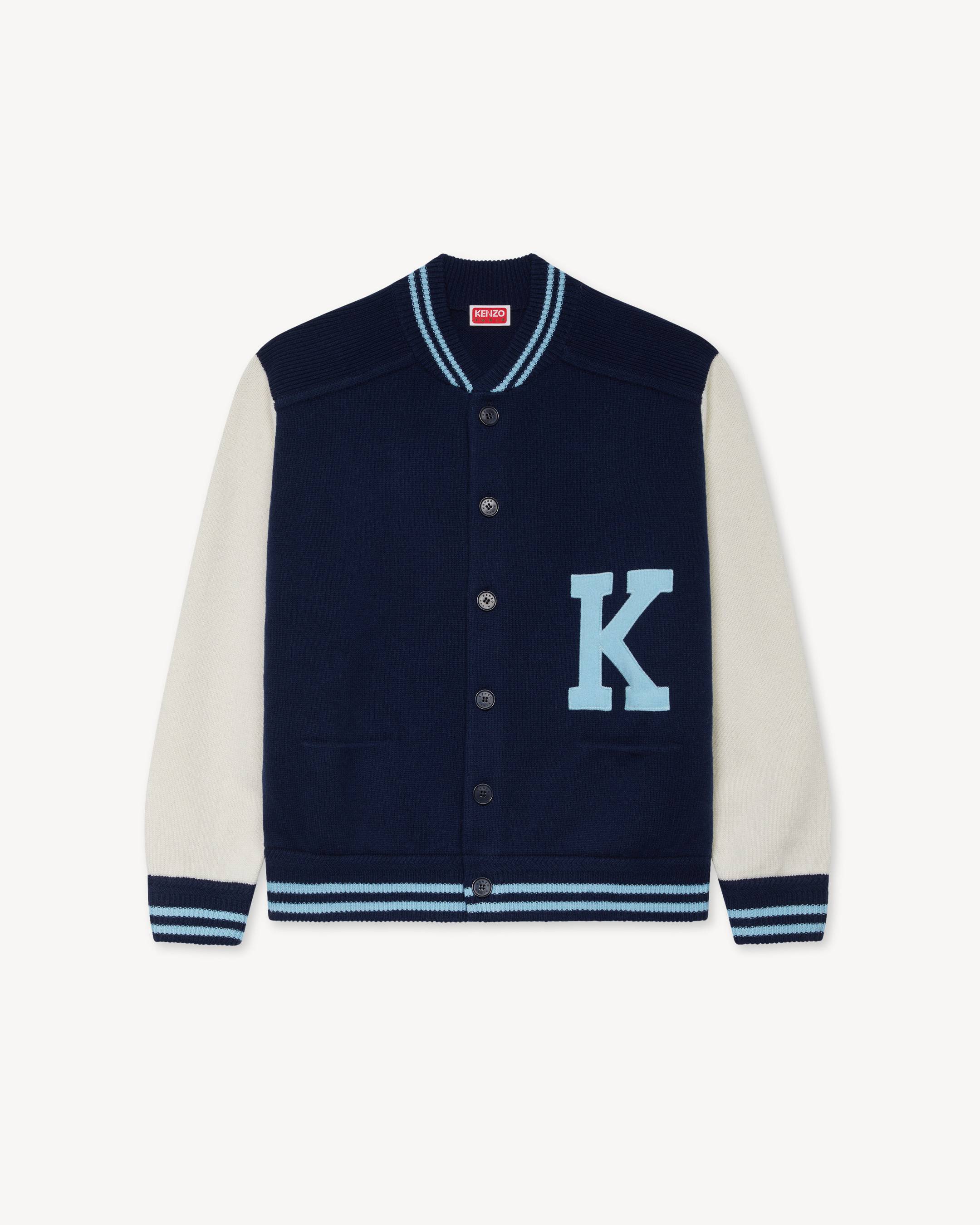 'KENZO Varsity' cardigan in wool