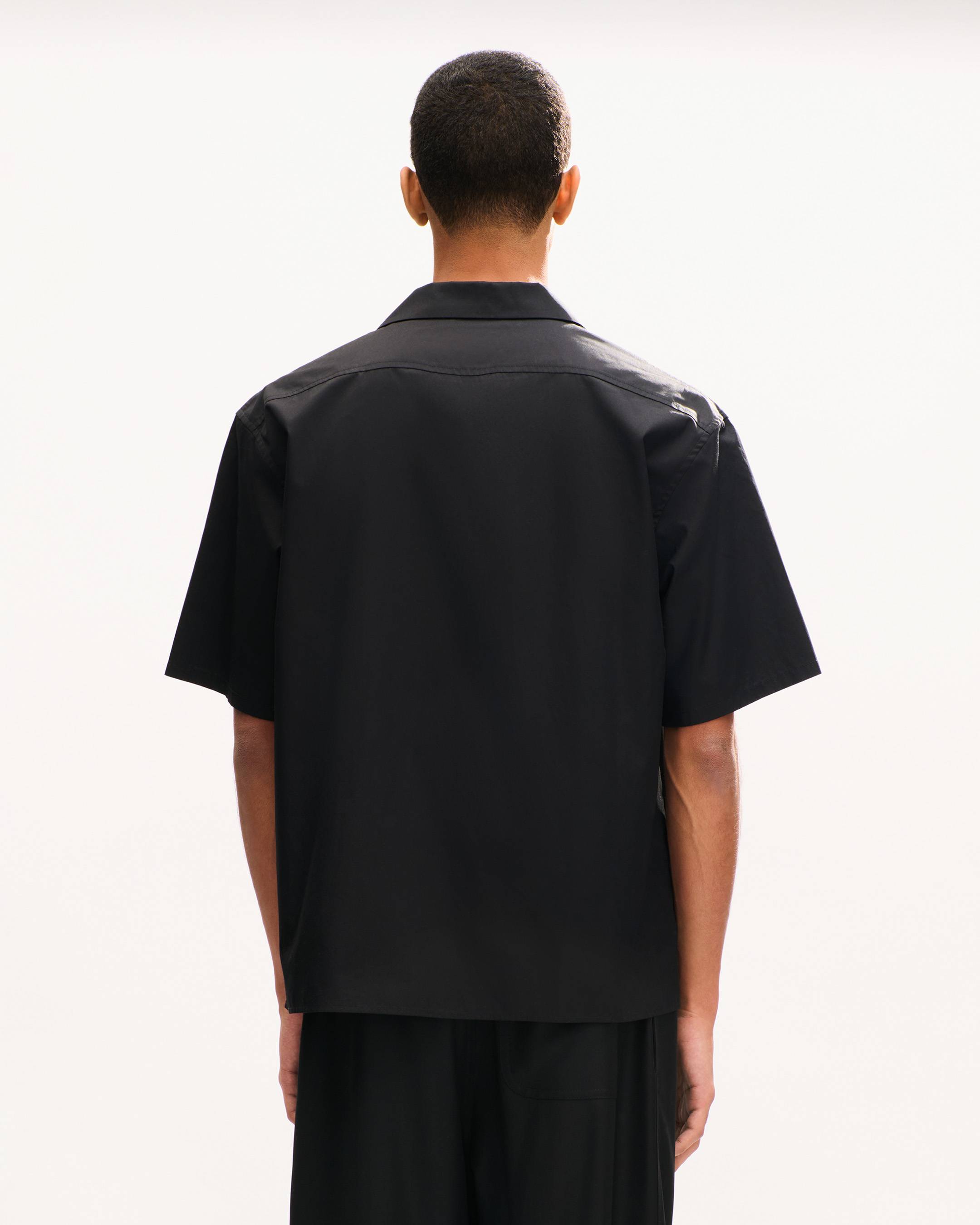 'KENZO Wildflower' haiwaiian short sleeve shirt in cotton poplin