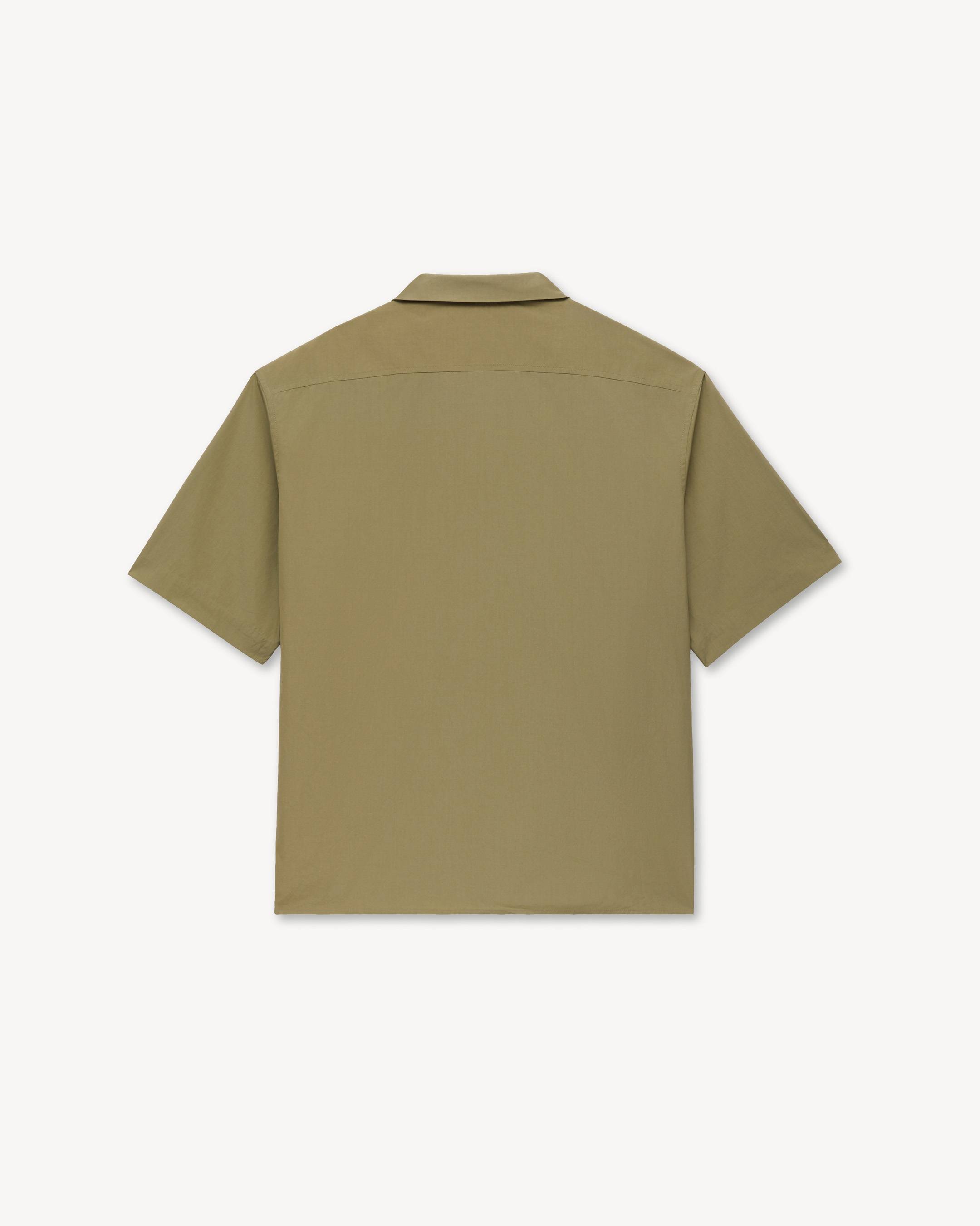 Chemise hawa&iuml;enne &agrave; manches courtes 'KENZO Tulip' en popeline de coton