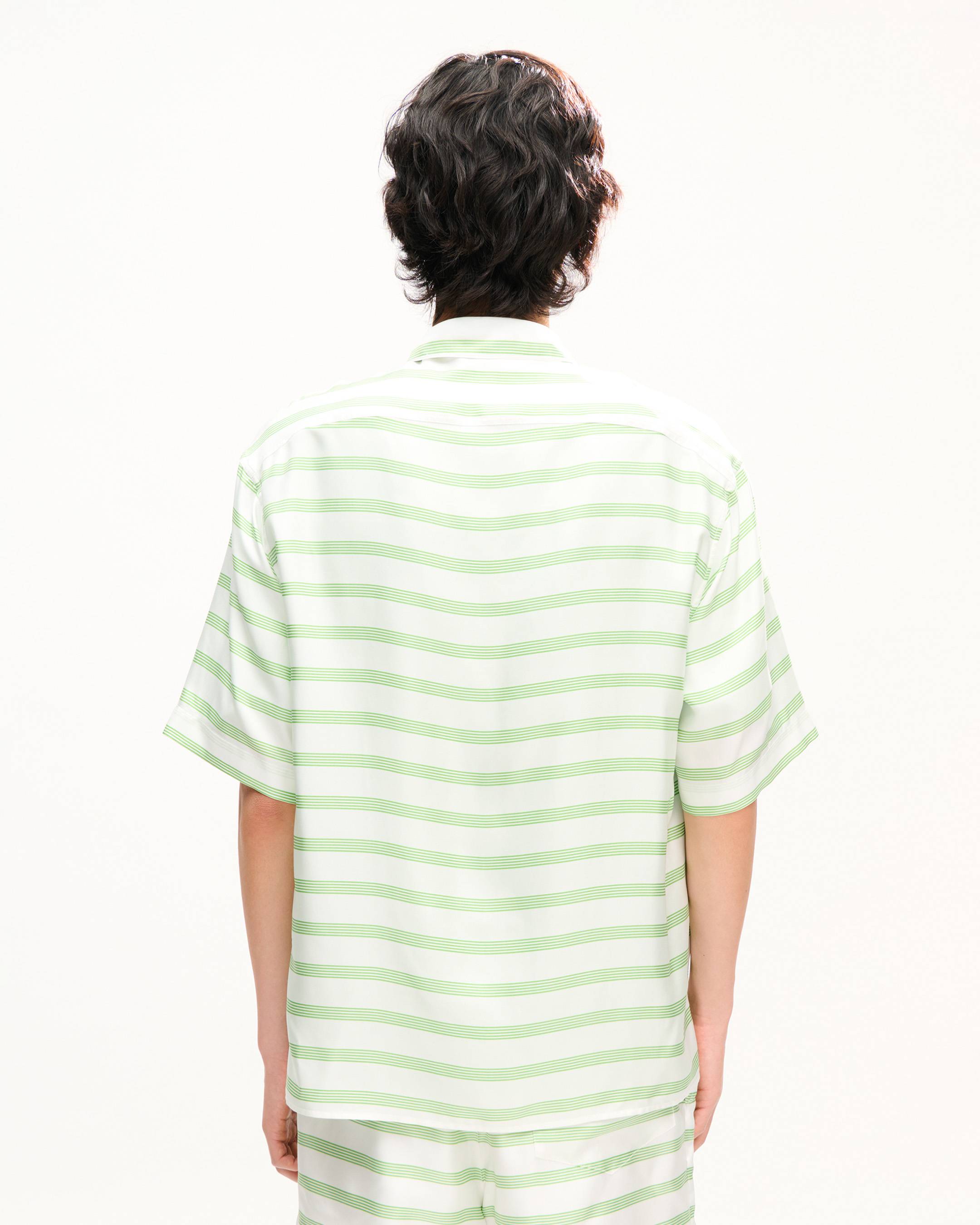 'KENZO Sounds' hawaiian short sleeve shirt in slik