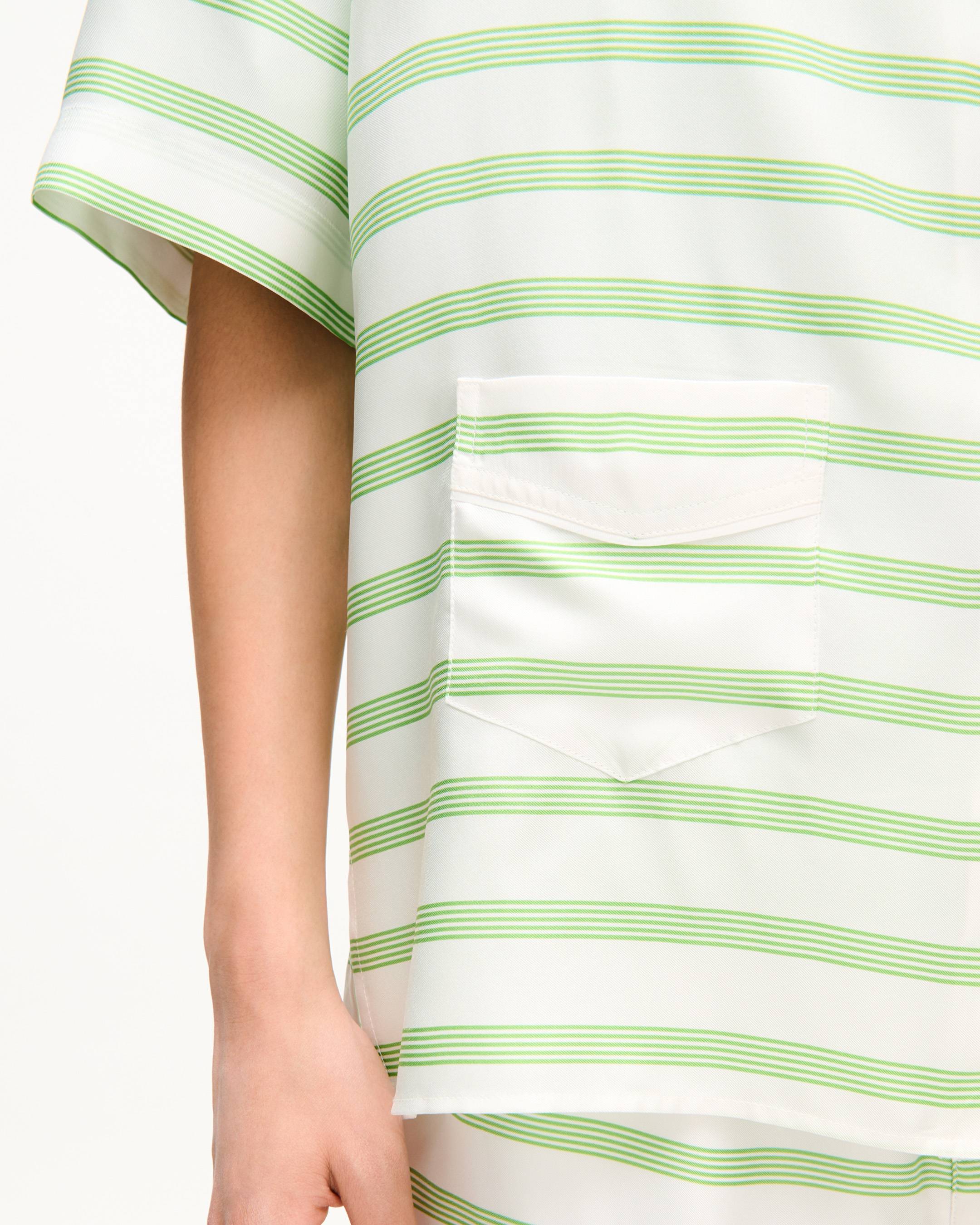 'KENZO Sounds' hawaiian short sleeve shirt in slik