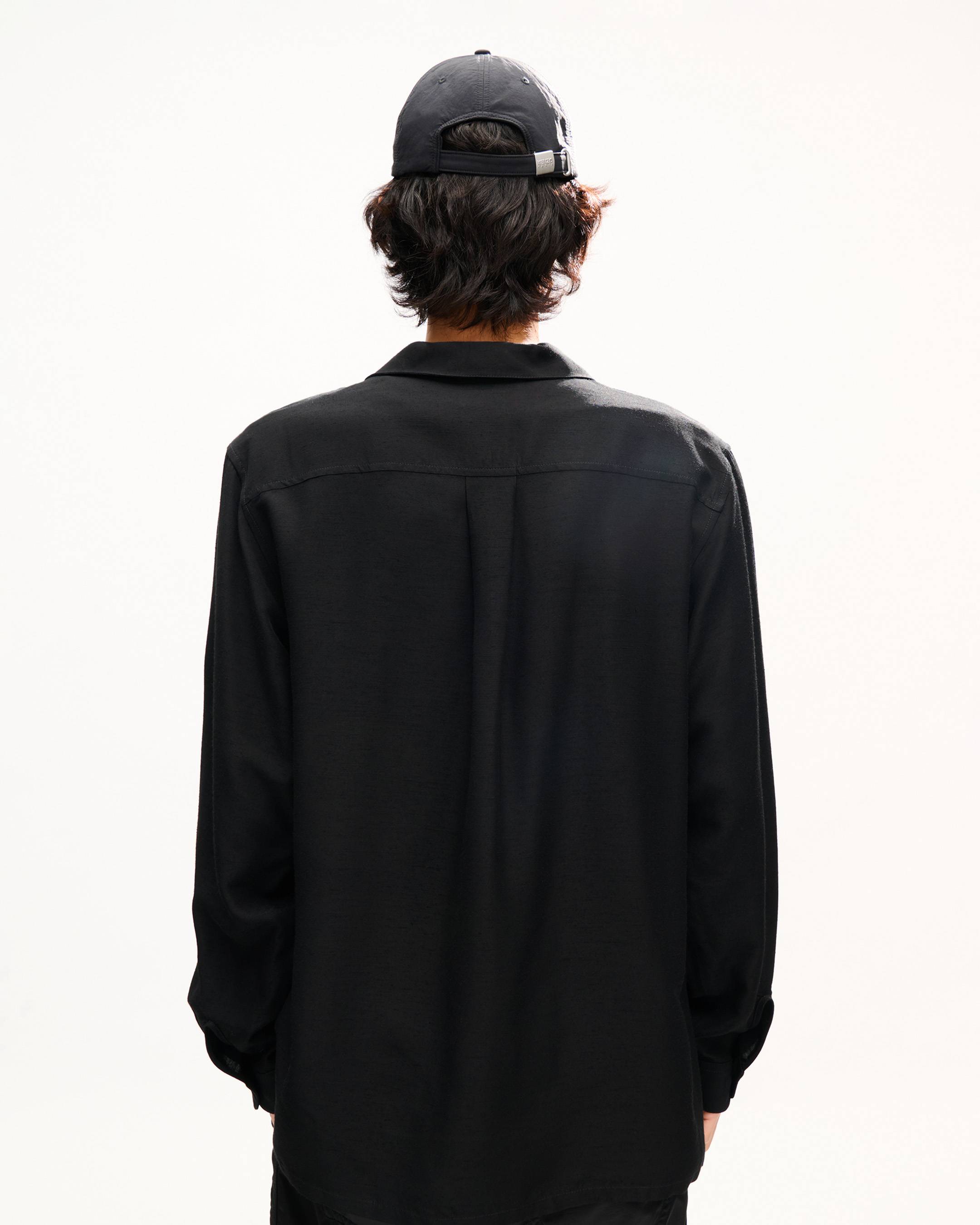 Oversized &bdquo;KENZO Signature&ldquo;-T-Shirt mit Rei&szlig;verschluss.<br>