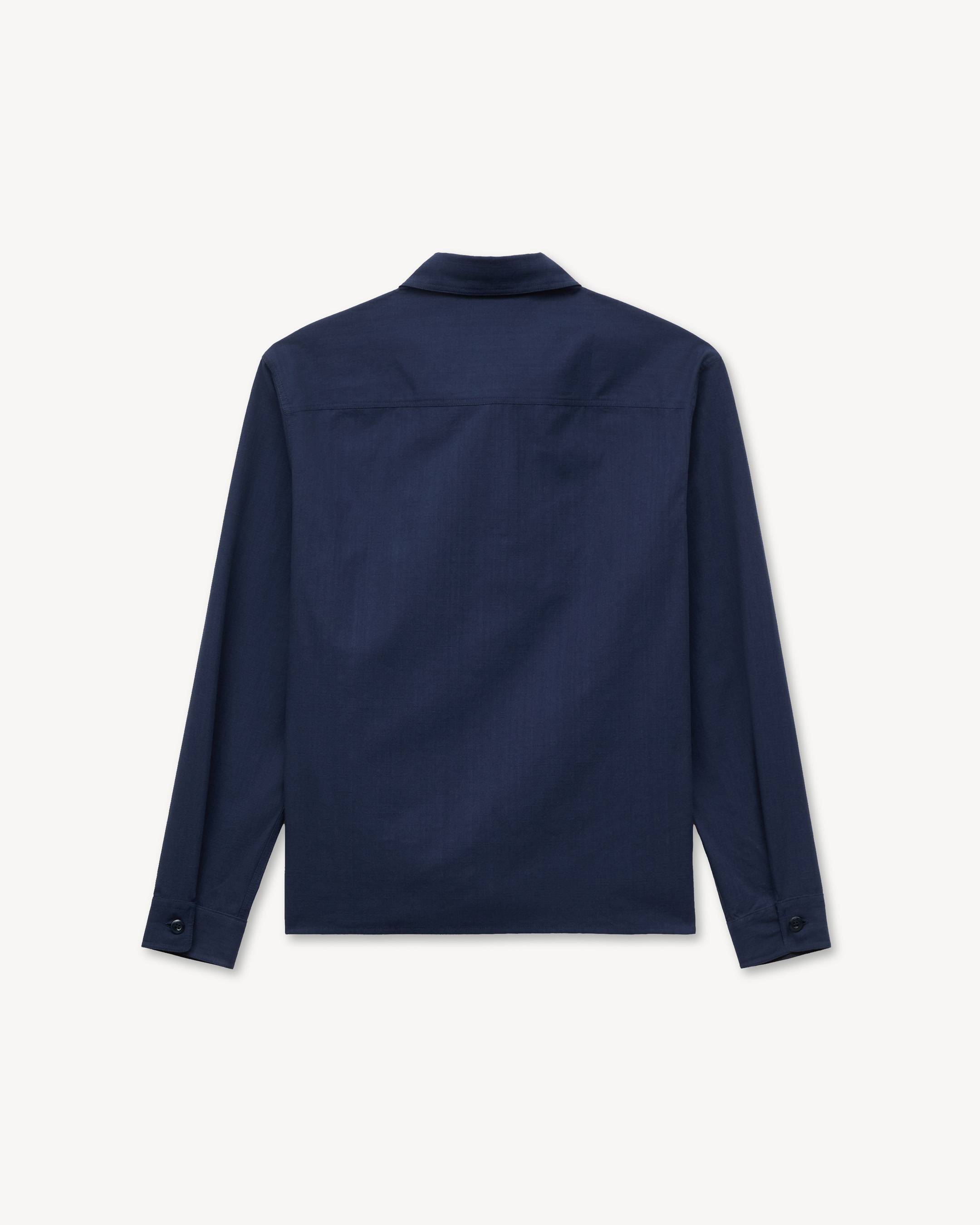 KENZO Varsity' エンブロイダリー オーバーシャツ イン コットン