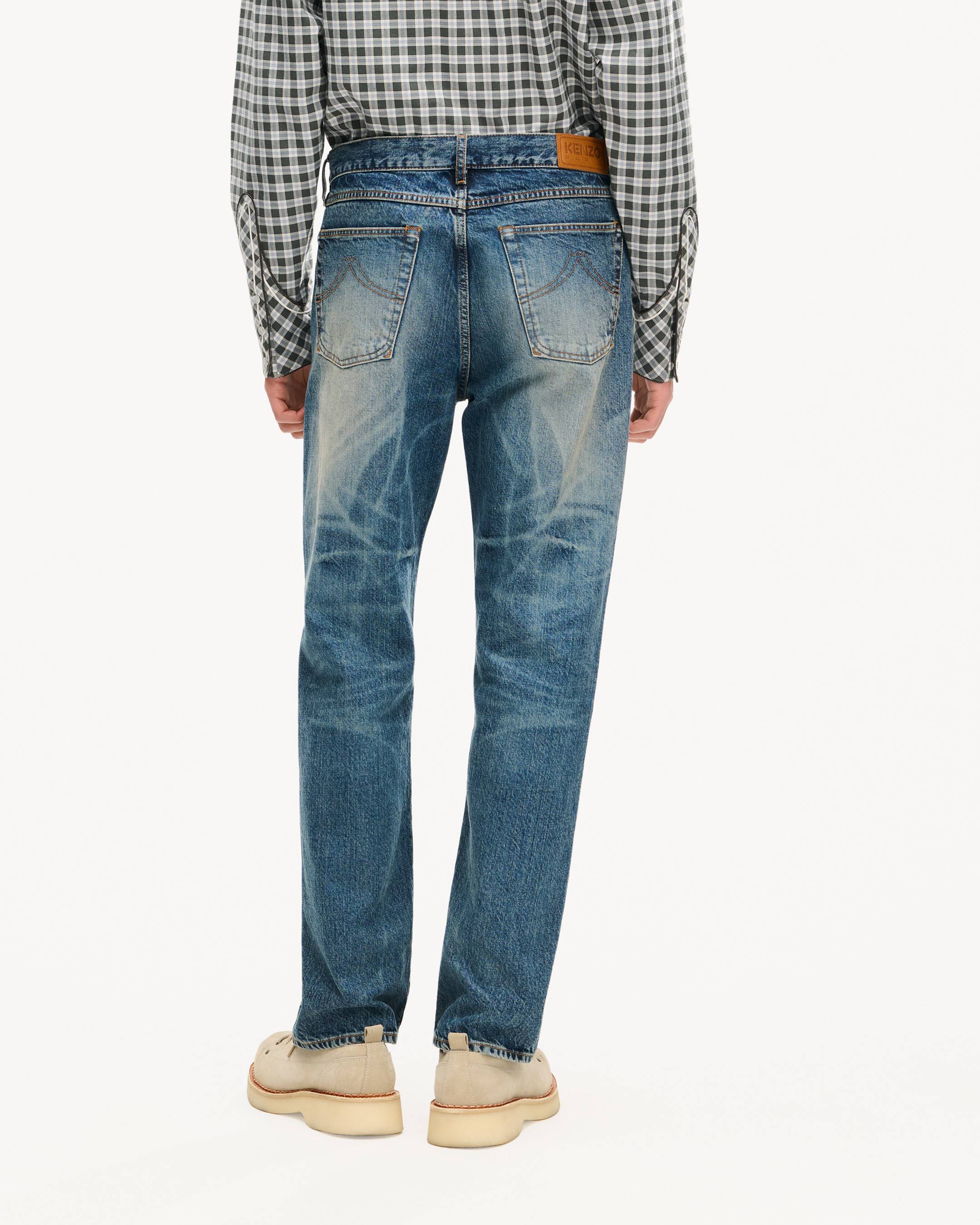 Vaqueros rectos de denim japon&eacute;s