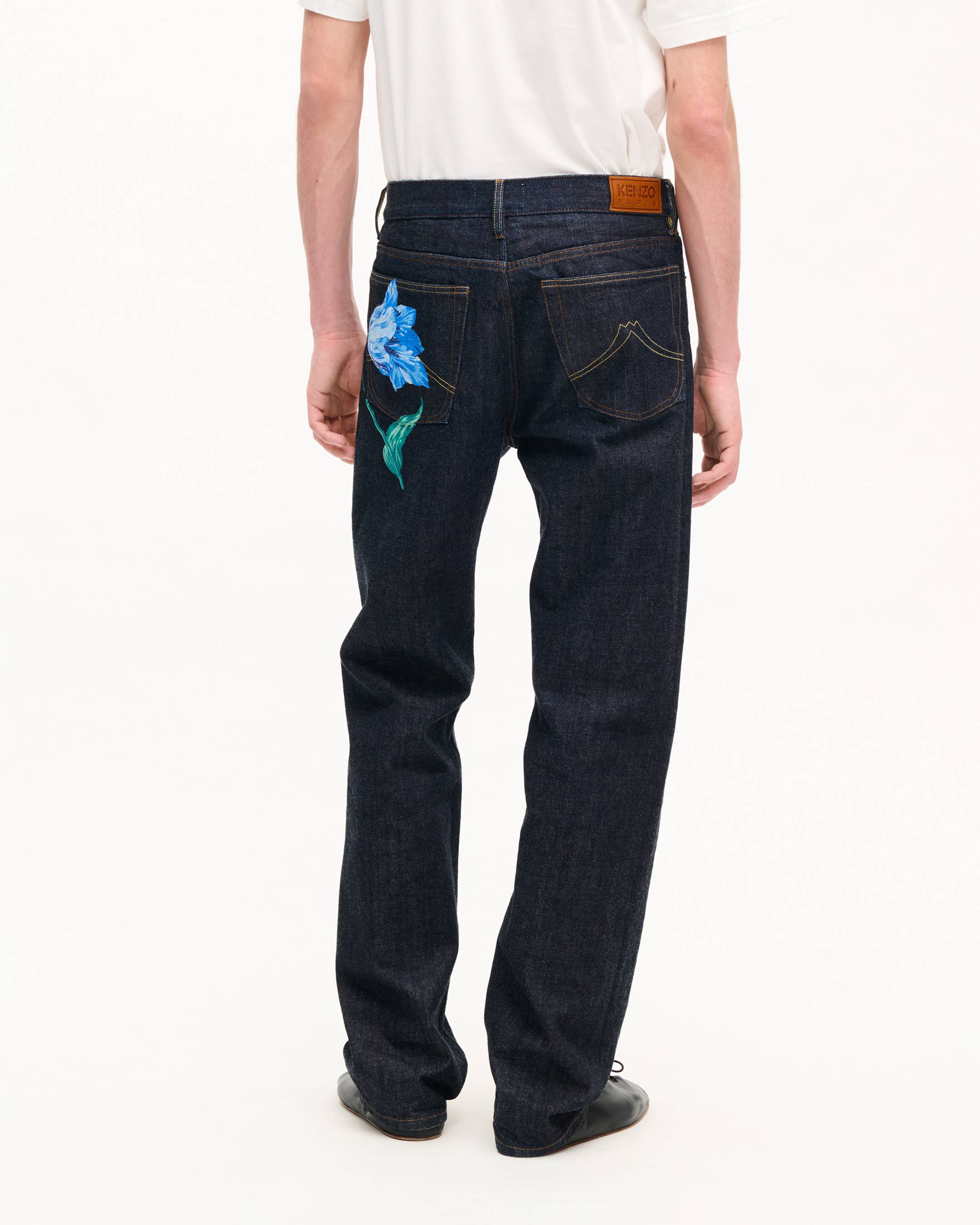 Jeans dritti in denim giapponese 'KENZO Tulip'