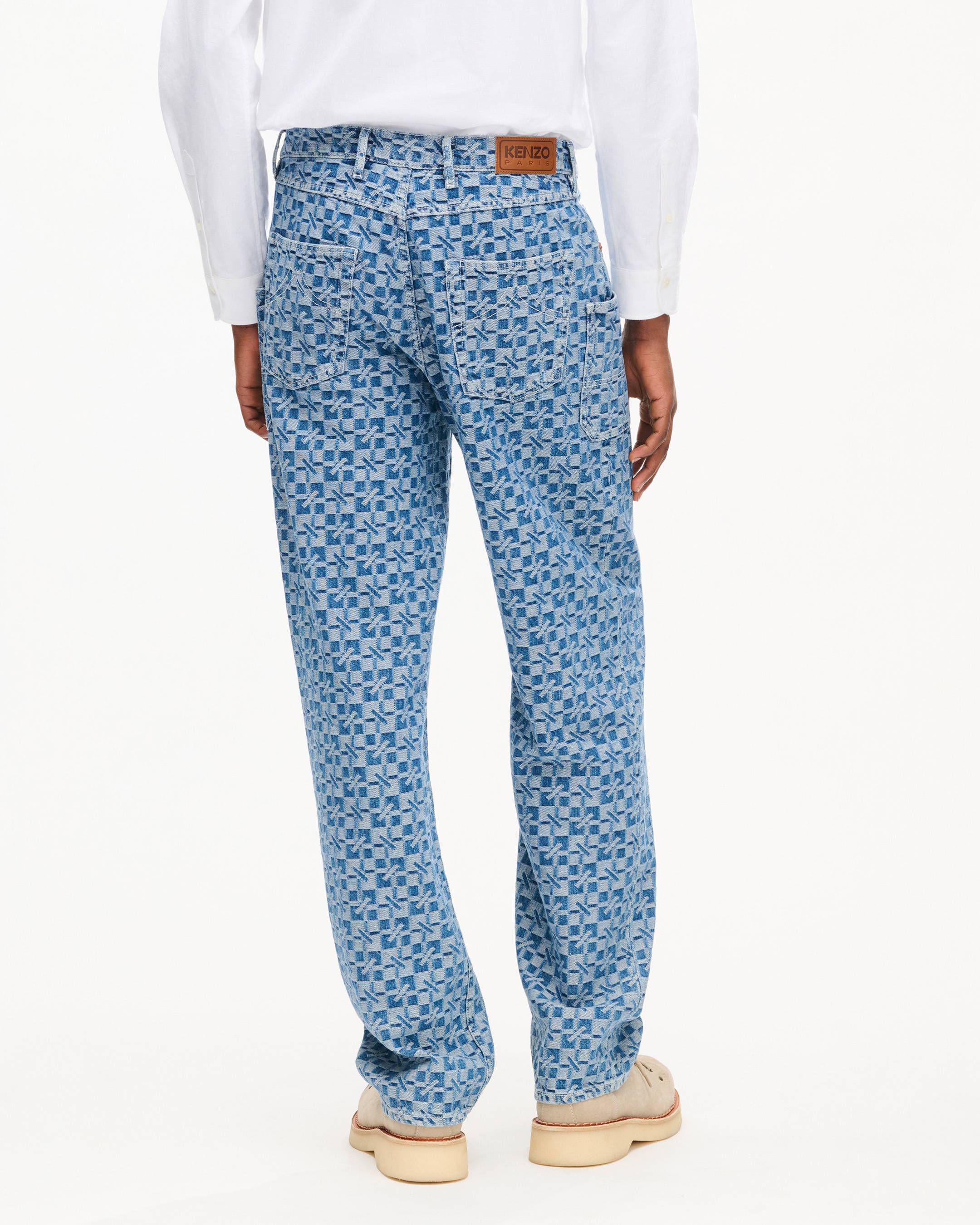 Vaqueros cargo corte monkey de denim japon&eacute;s 'Kenzogram'