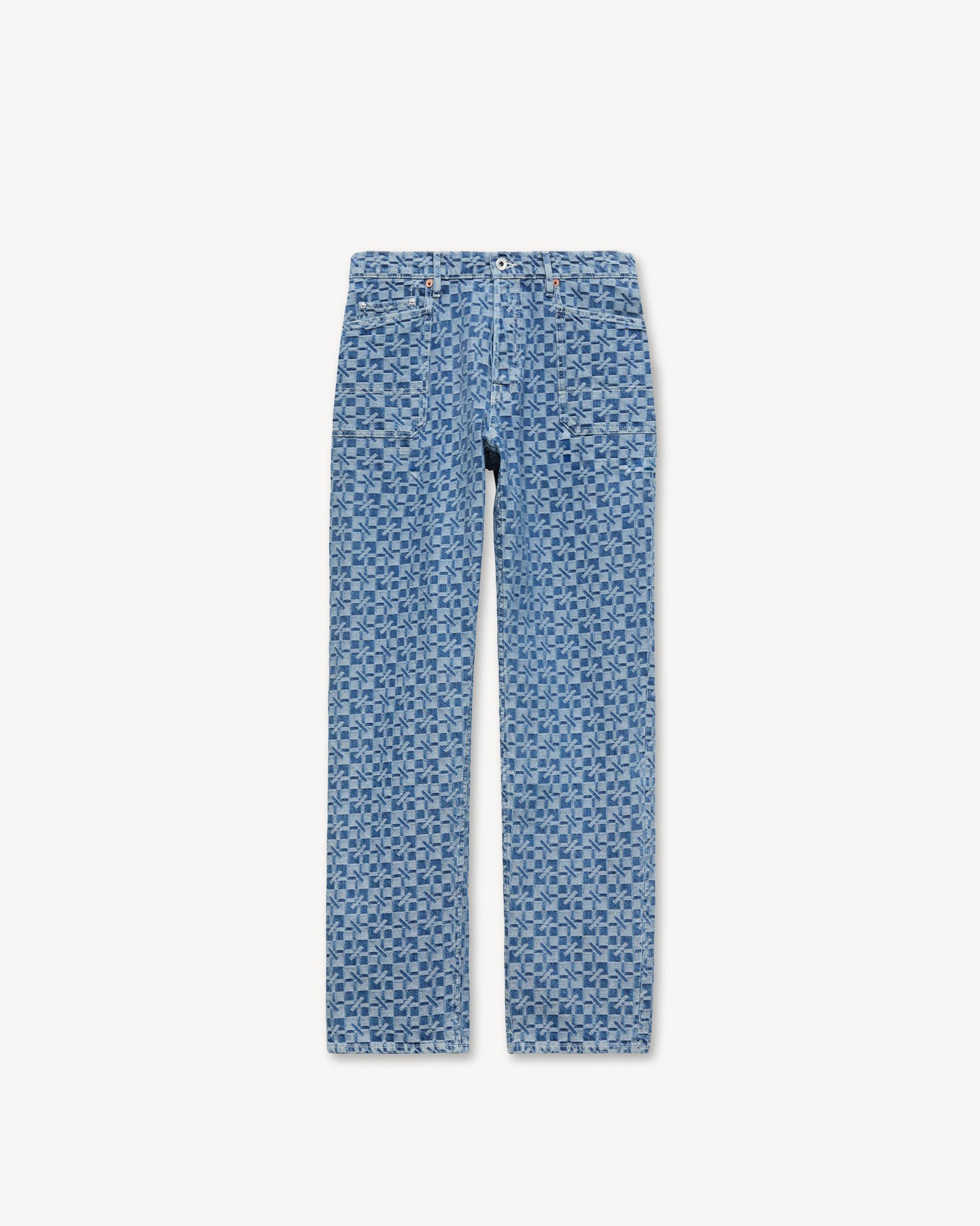 Vaqueros cargo corte monkey de denim japon&eacute;s 'Kenzogram'