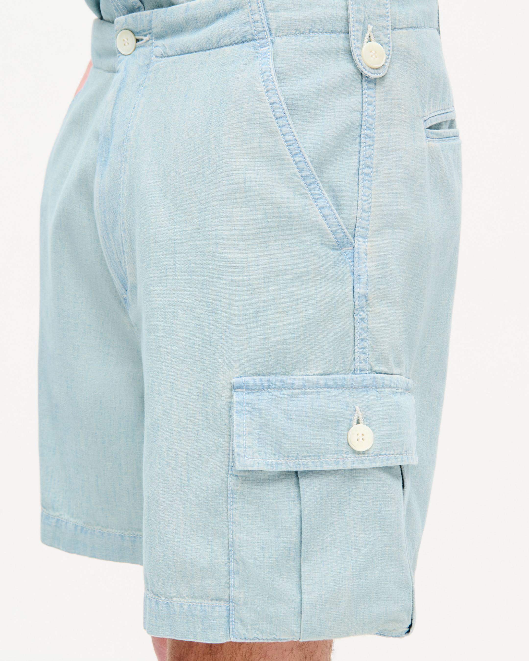 KENZO Sounds' cargo shorts in japanese denim | Men's | KENZO