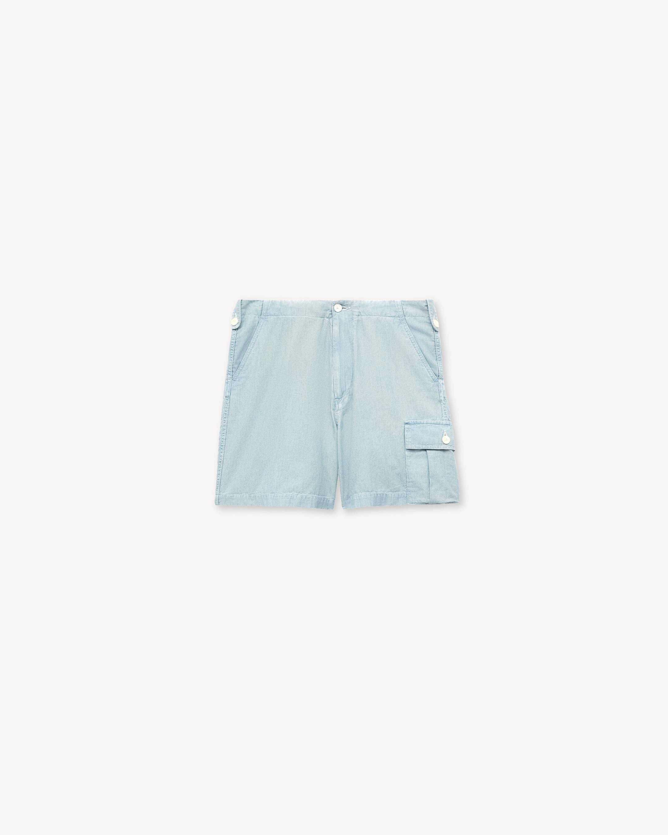 KENZO Sounds' cargo shorts in japanese denim | Men's | KENZO