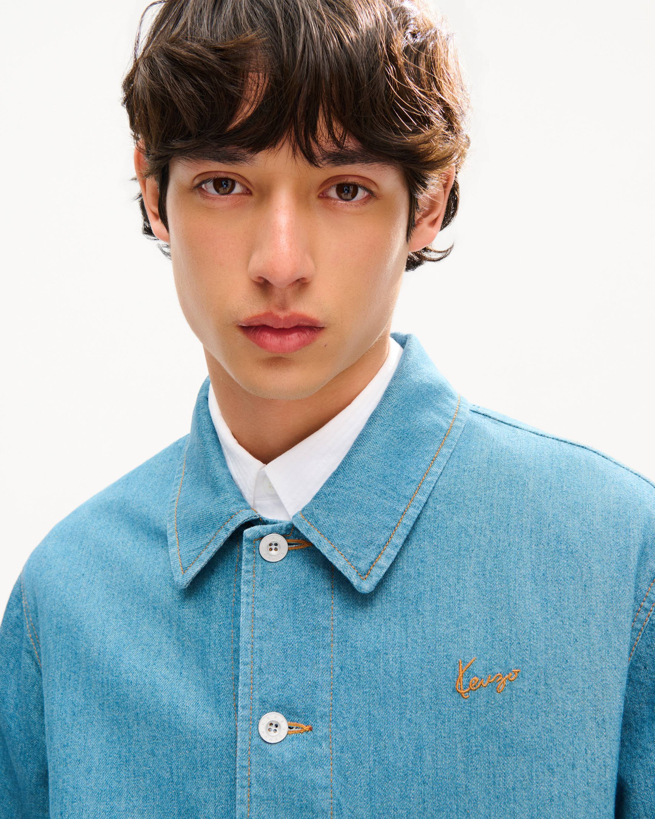KENZO Signature' チョア ジャケット イン ジャパニーズ デニム