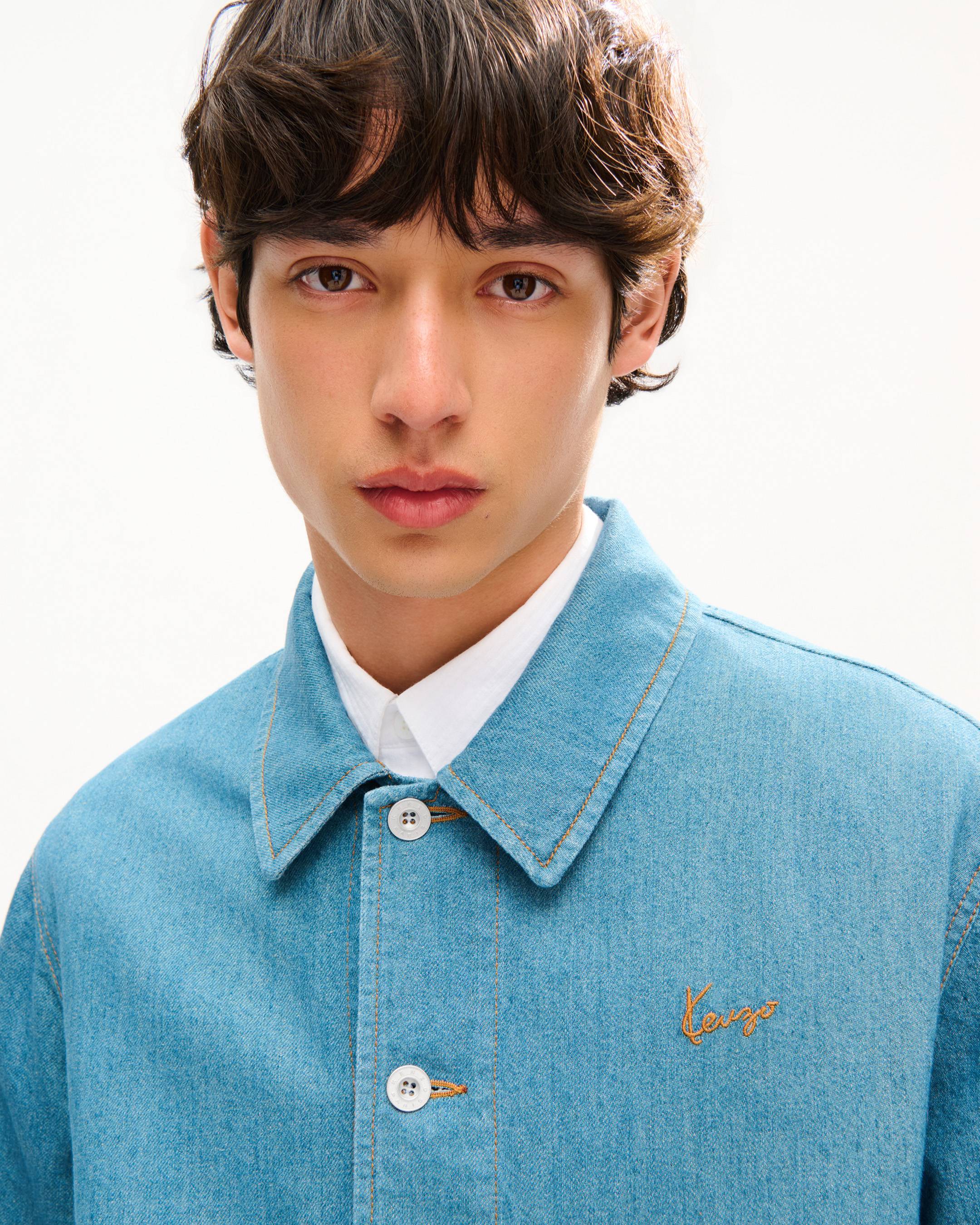 'KENZO Signature' チョア ジャケット イン ジャパニーズ デニム