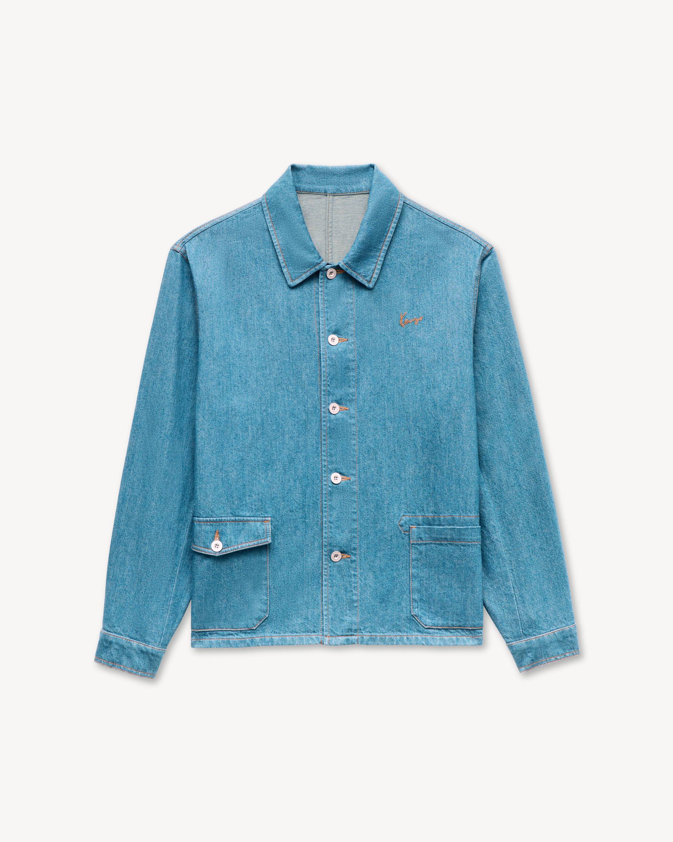 KENZO Signature' チョア ジャケット イン ジャパニーズ デニム