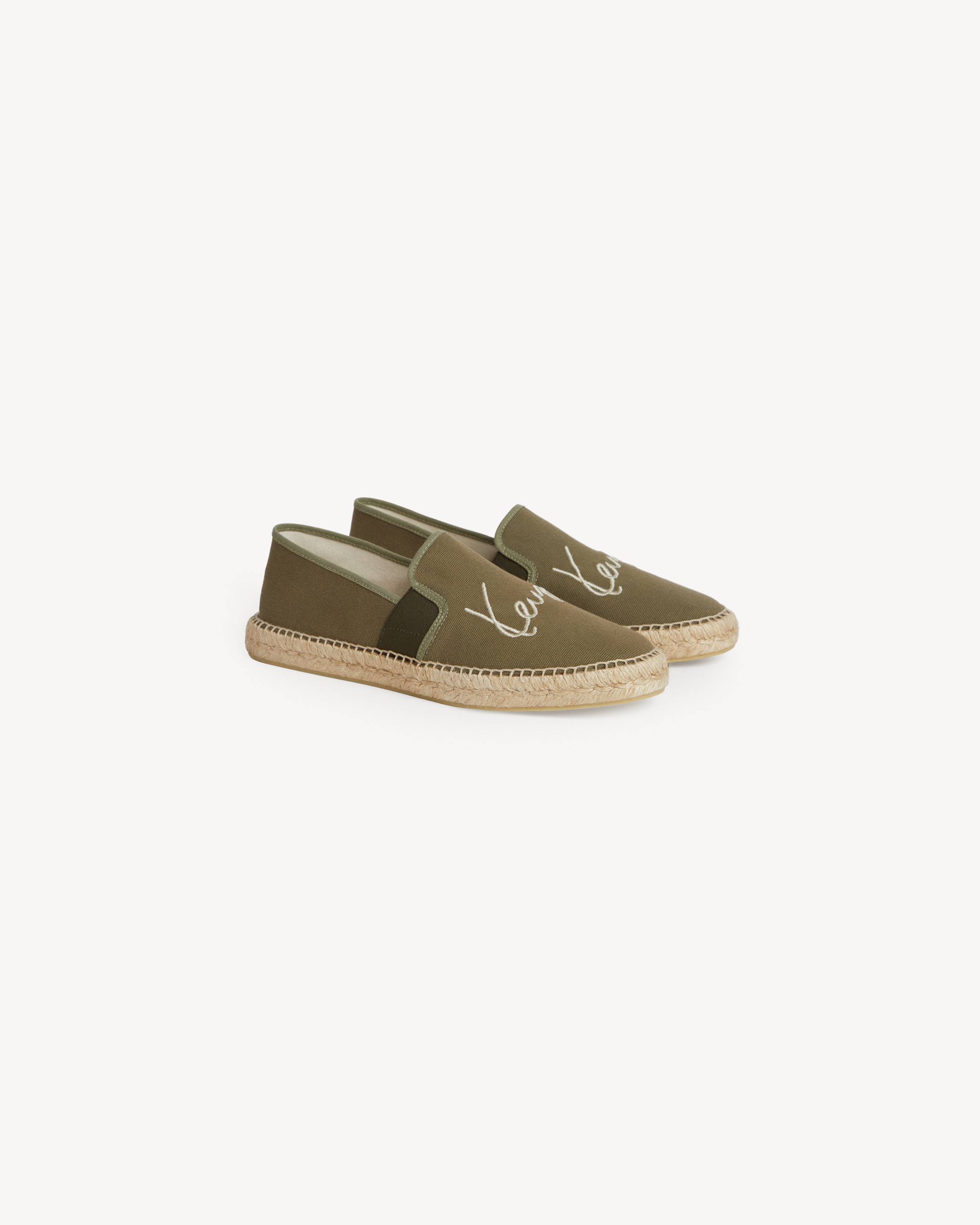 'KENZO Signature' espadrilles in canvas