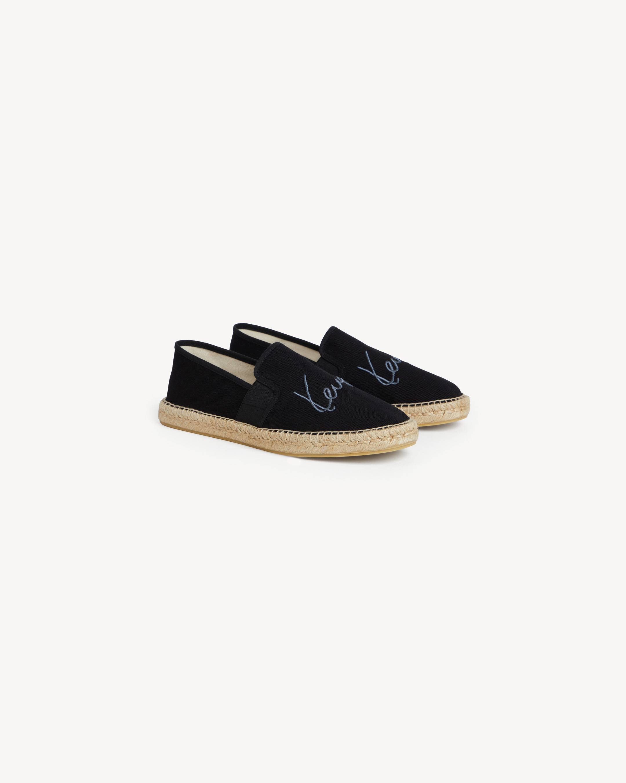 'KENZO Signature' espadrilles in canvas