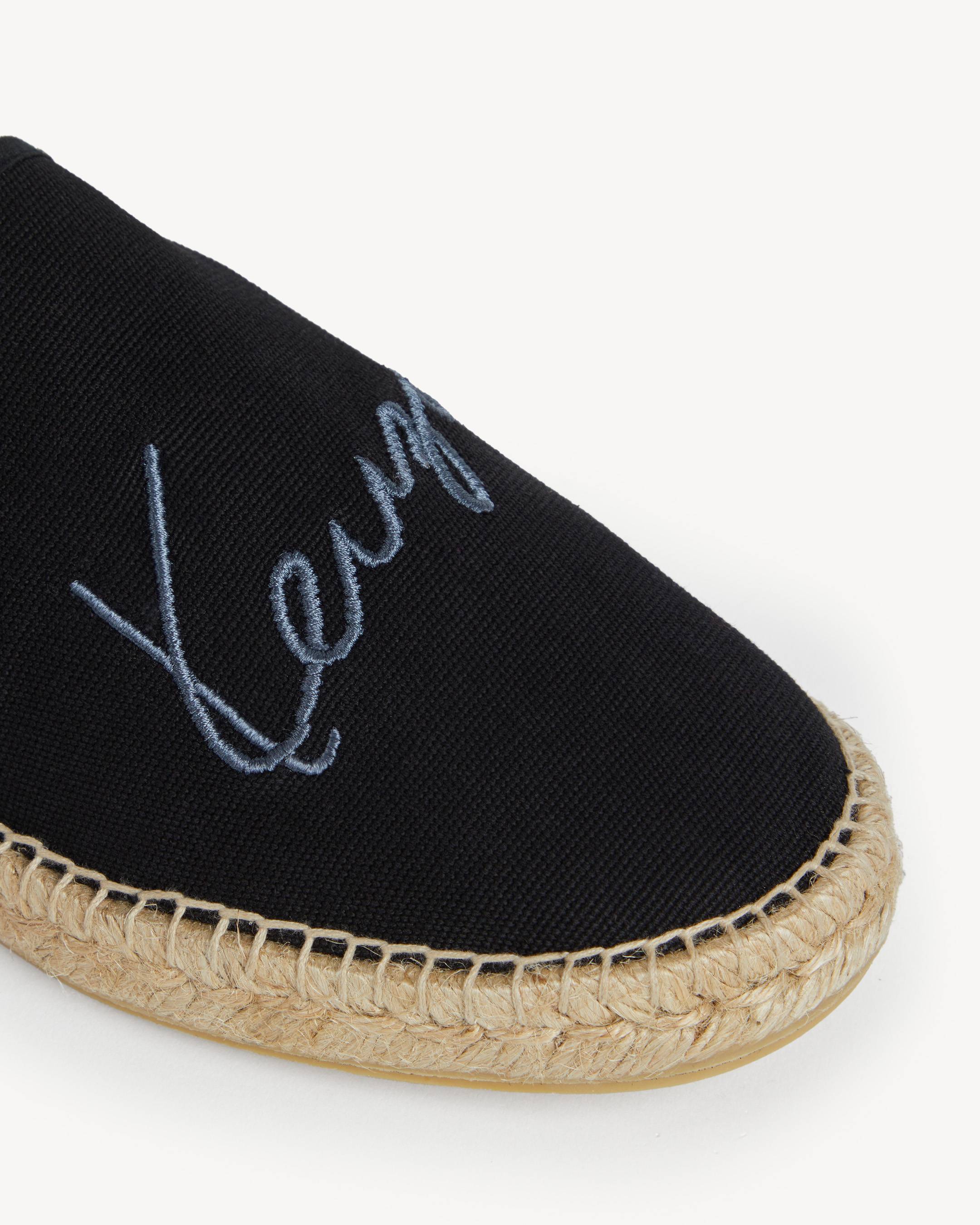 'KENZO Signature' espadrilles in canvas