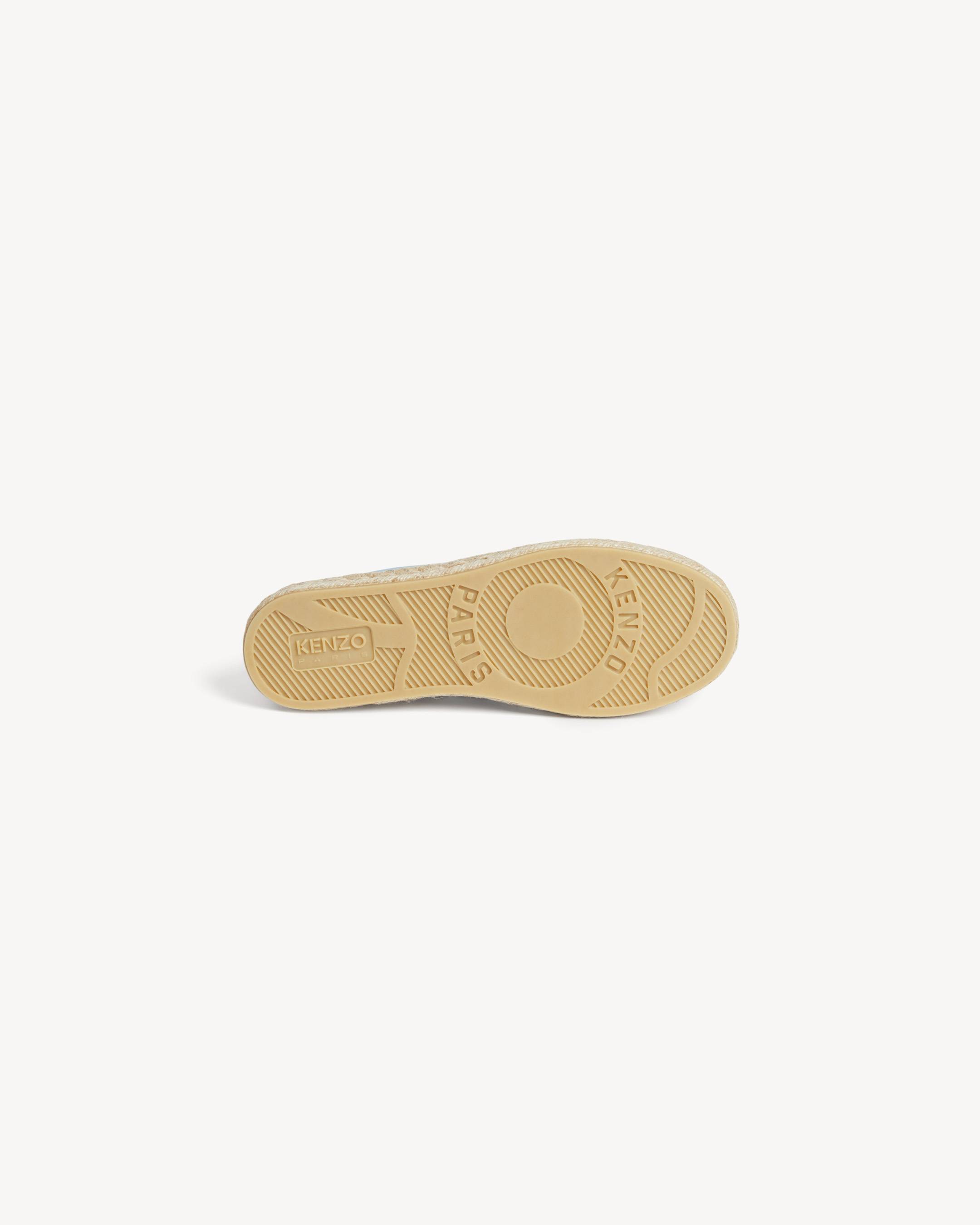 'KENZO Signature' エスパドリーユ イン キャンバス