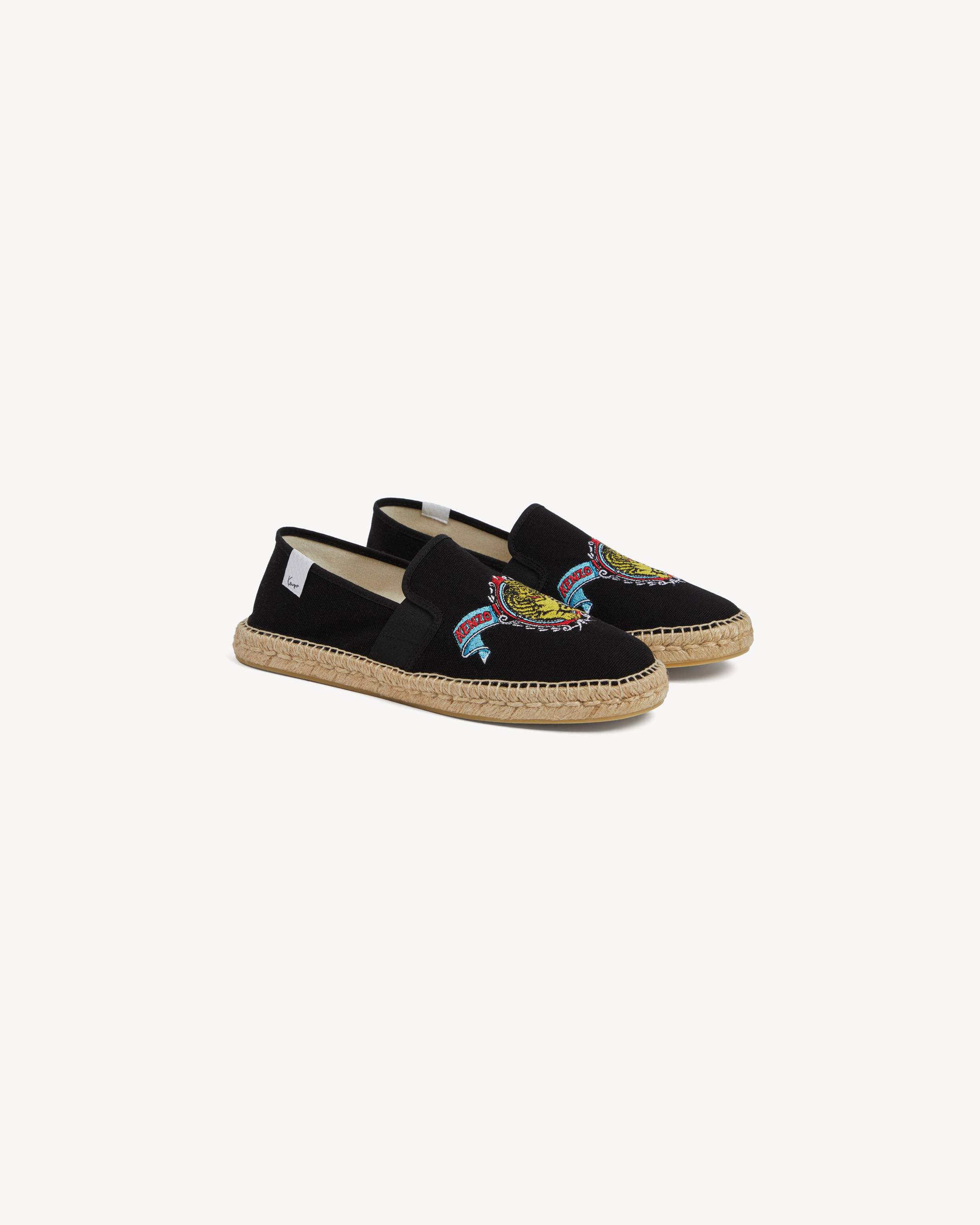 'KENZO Jumping Tiger' espadrilles in canvas