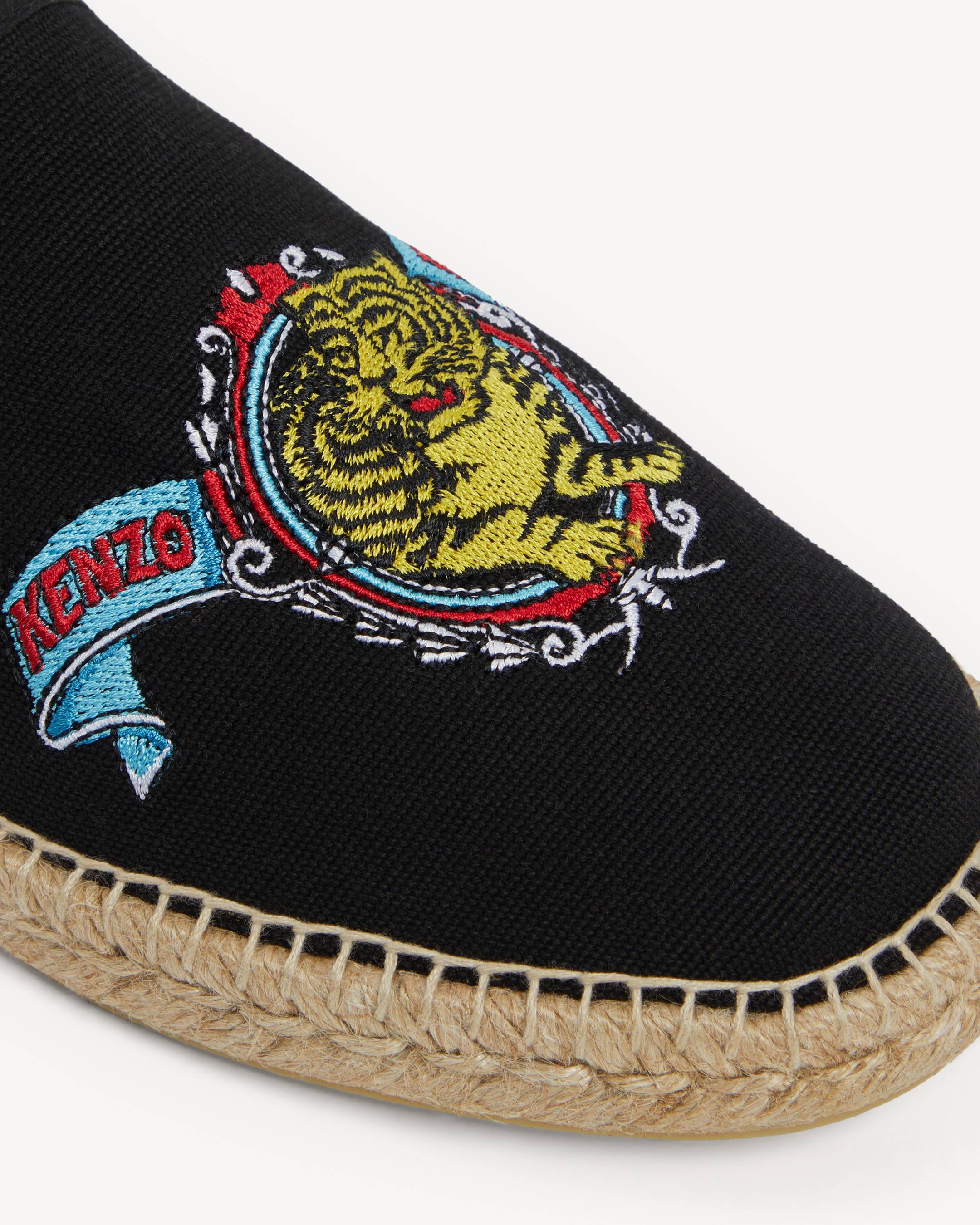 'KENZO Jumping Tiger' espadrilles in canvas