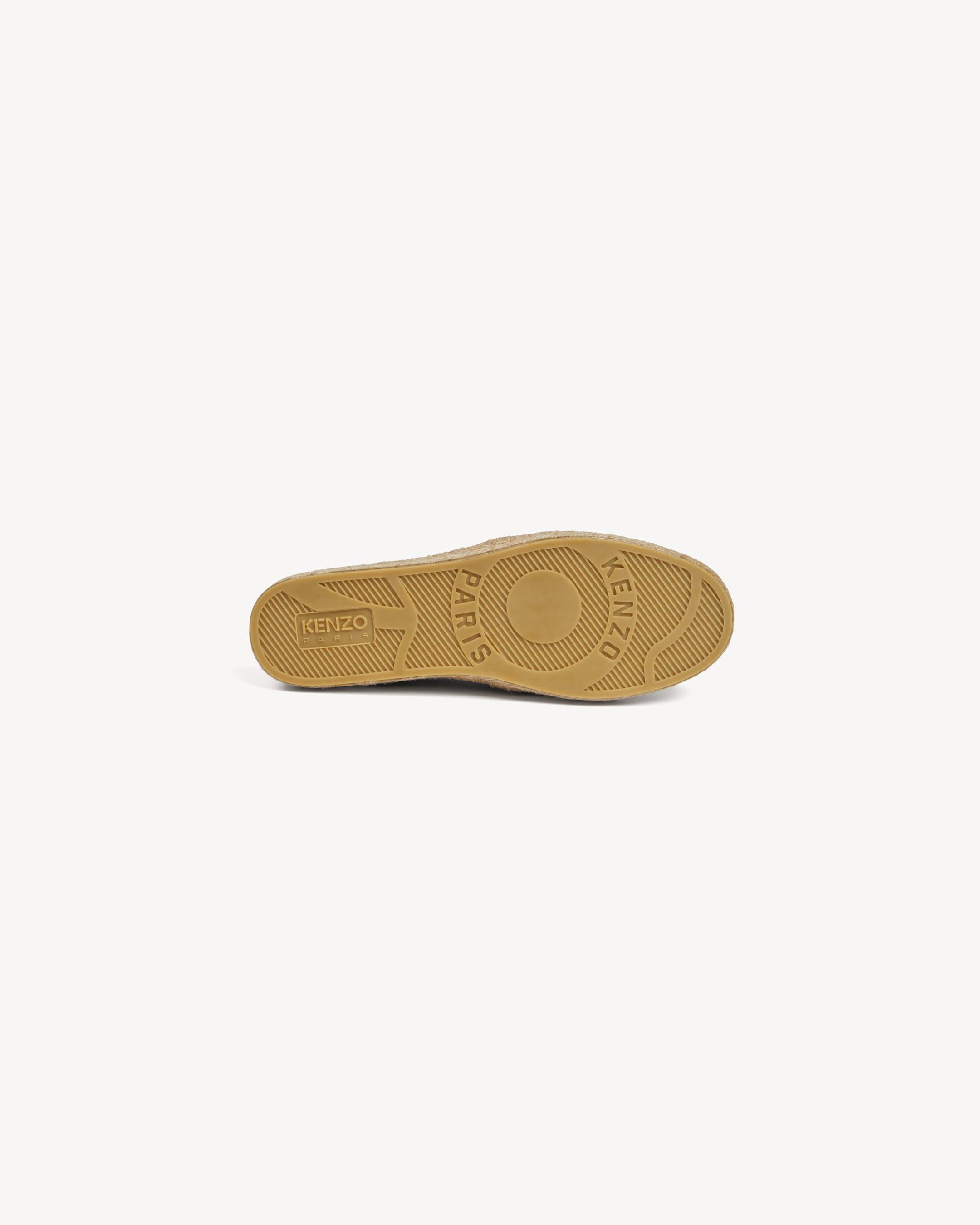 'KENZO Jumping Tiger' espadrilles in canvas