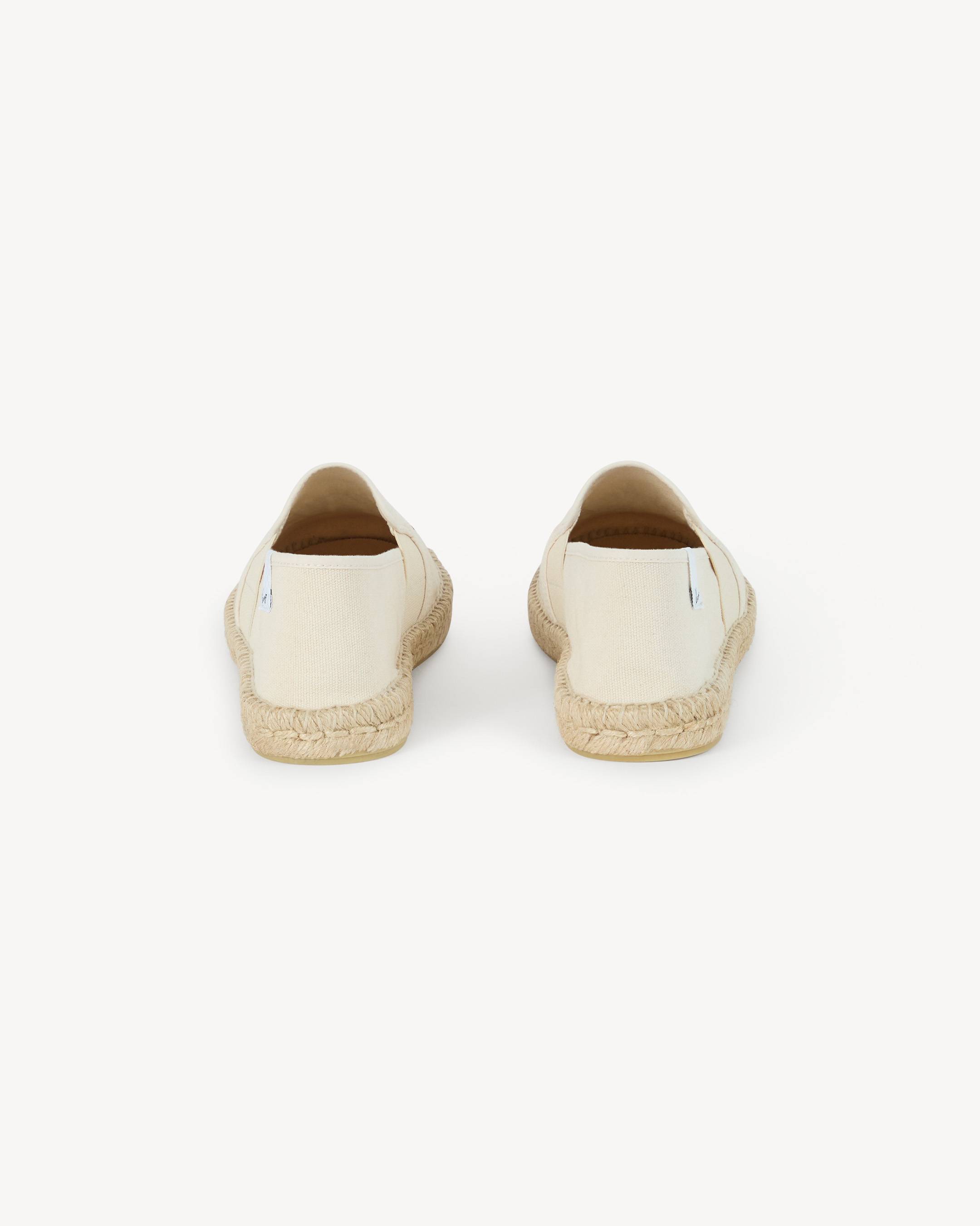 Espadrilles mit &bdquo;KENZO Eiffelturm-Design&ldquo; aus Canvas