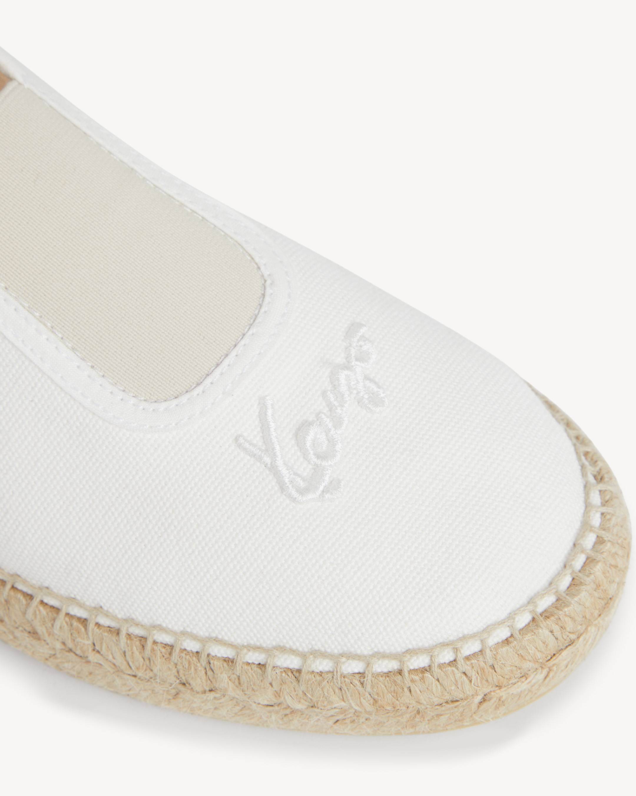 Espadrilles in canvas