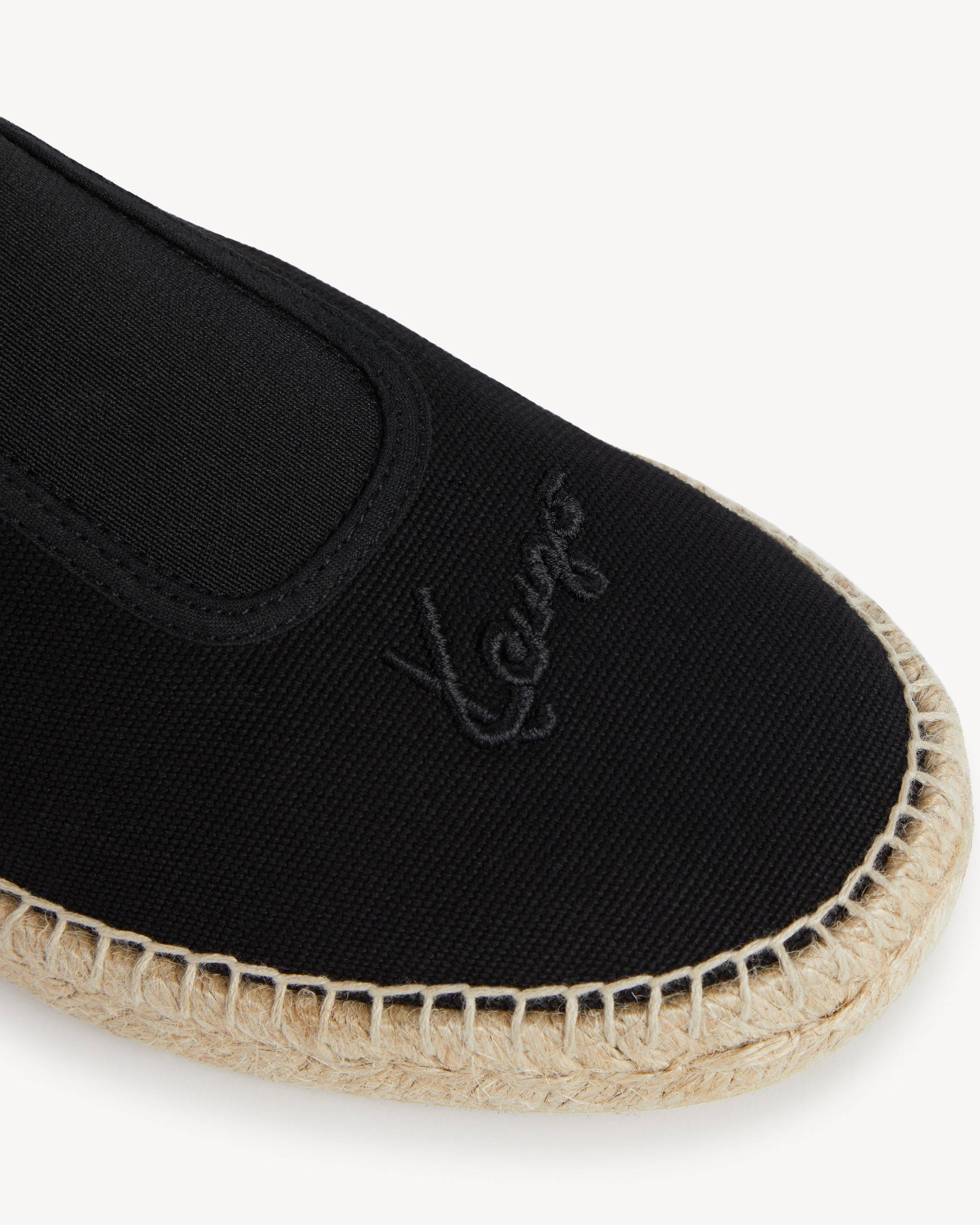 Espadrilles in canvas