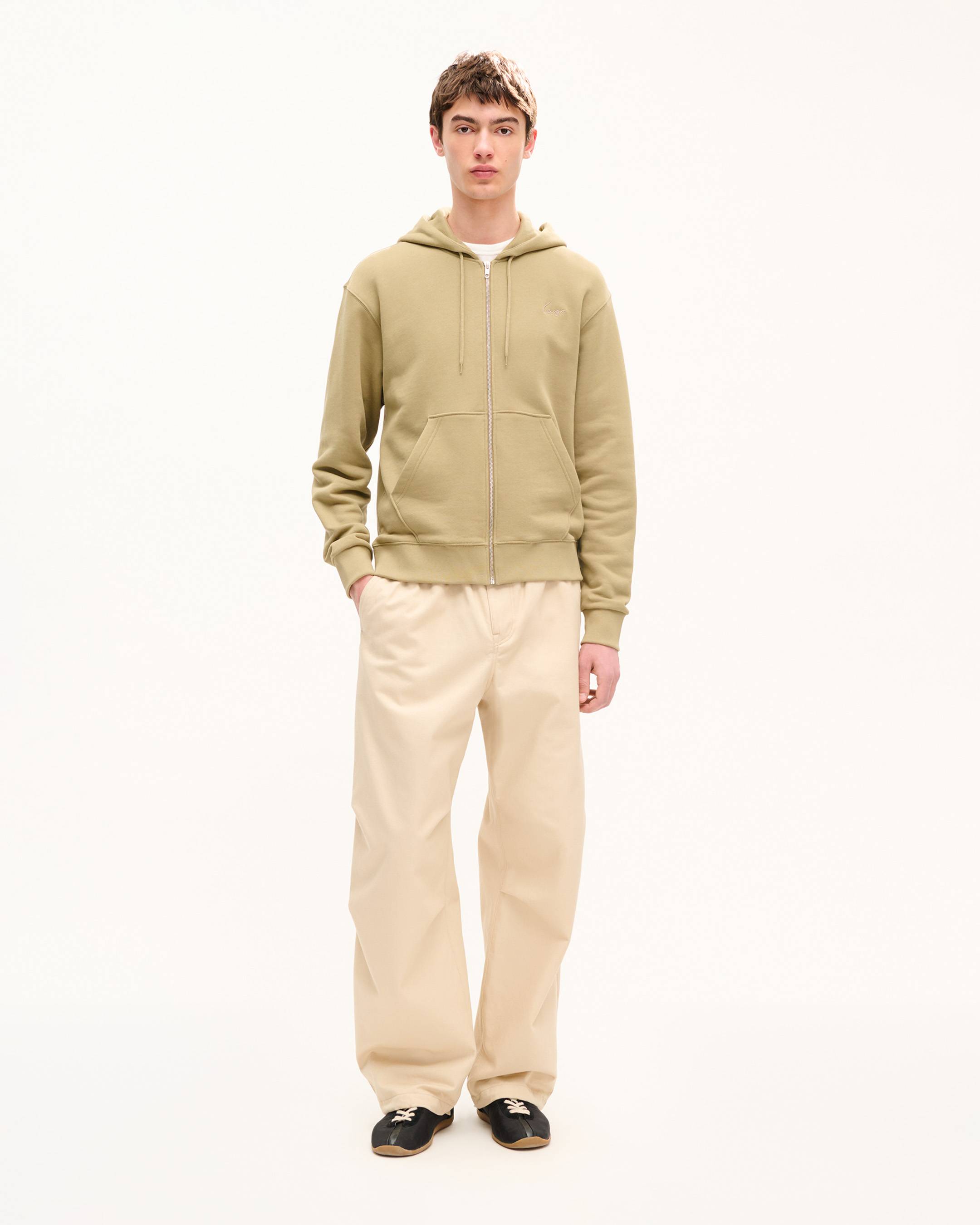 Sweatshirt &agrave; capuche brod&eacute; 'KENZO Signature' en coton