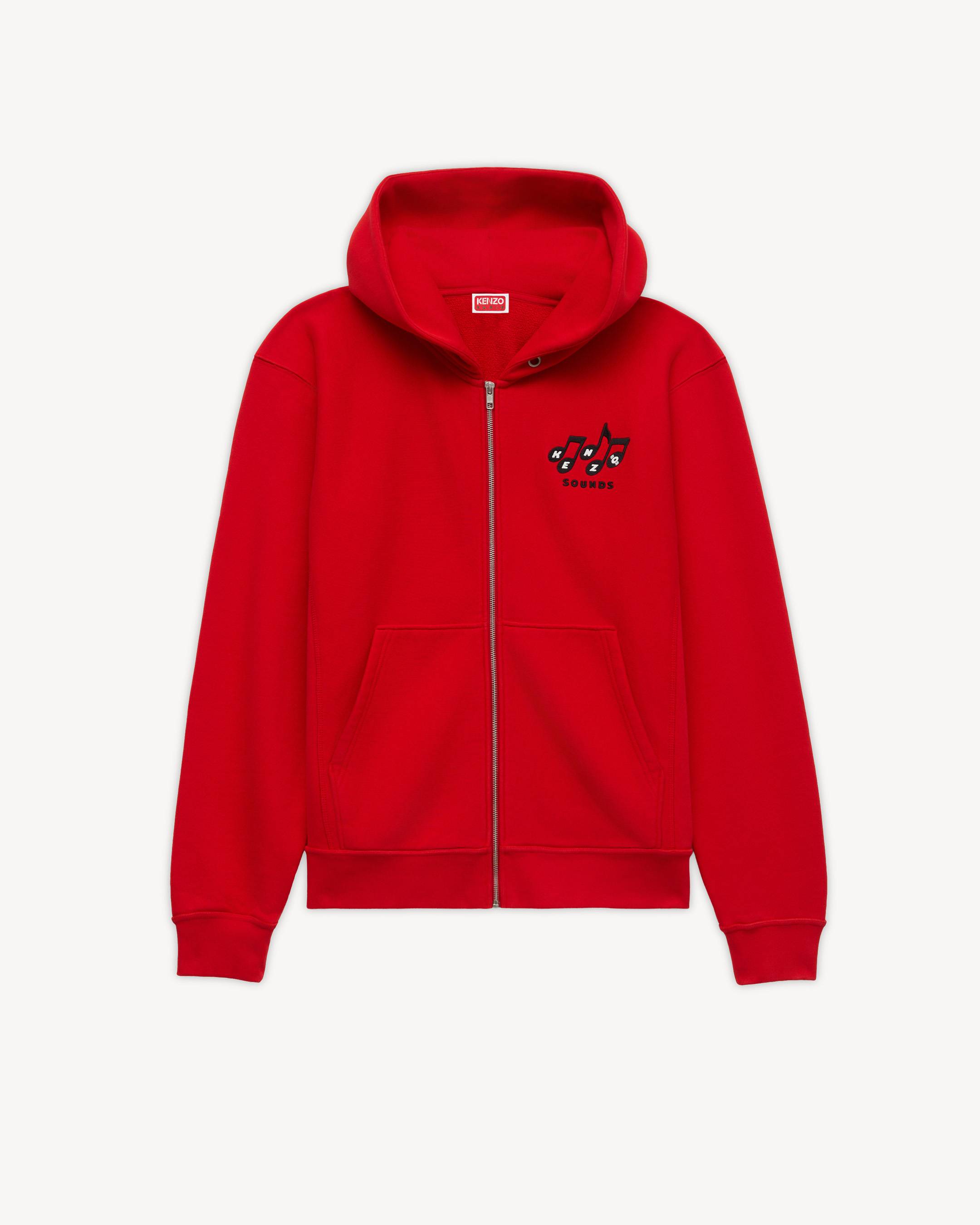 'KENZO Sounds' ジップアップ フーディー イン コットン