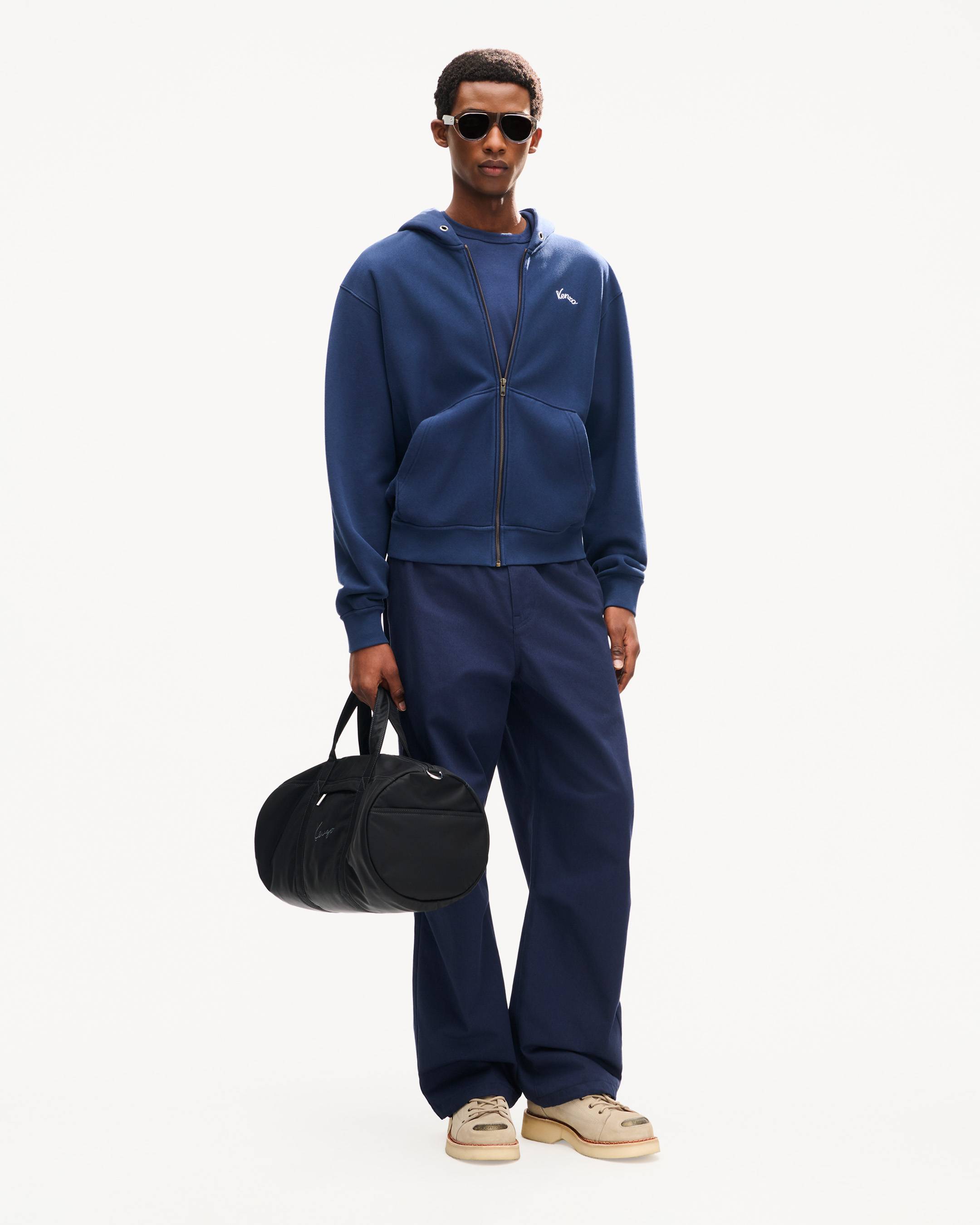 'KENZO Eiffel Tower Design' フーディー イン コットン