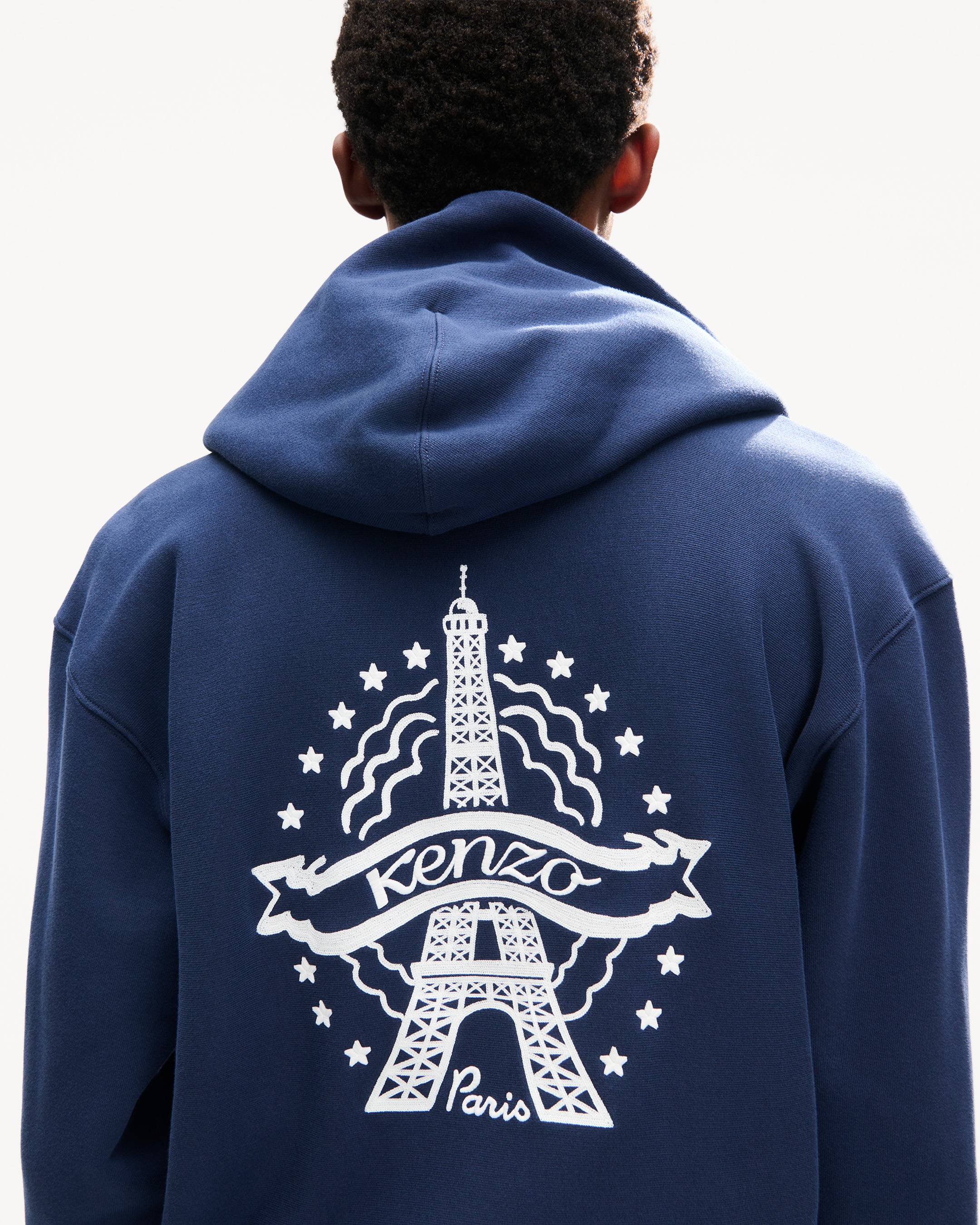 'KENZO Eiffel Tower Design' フーディー イン コットン