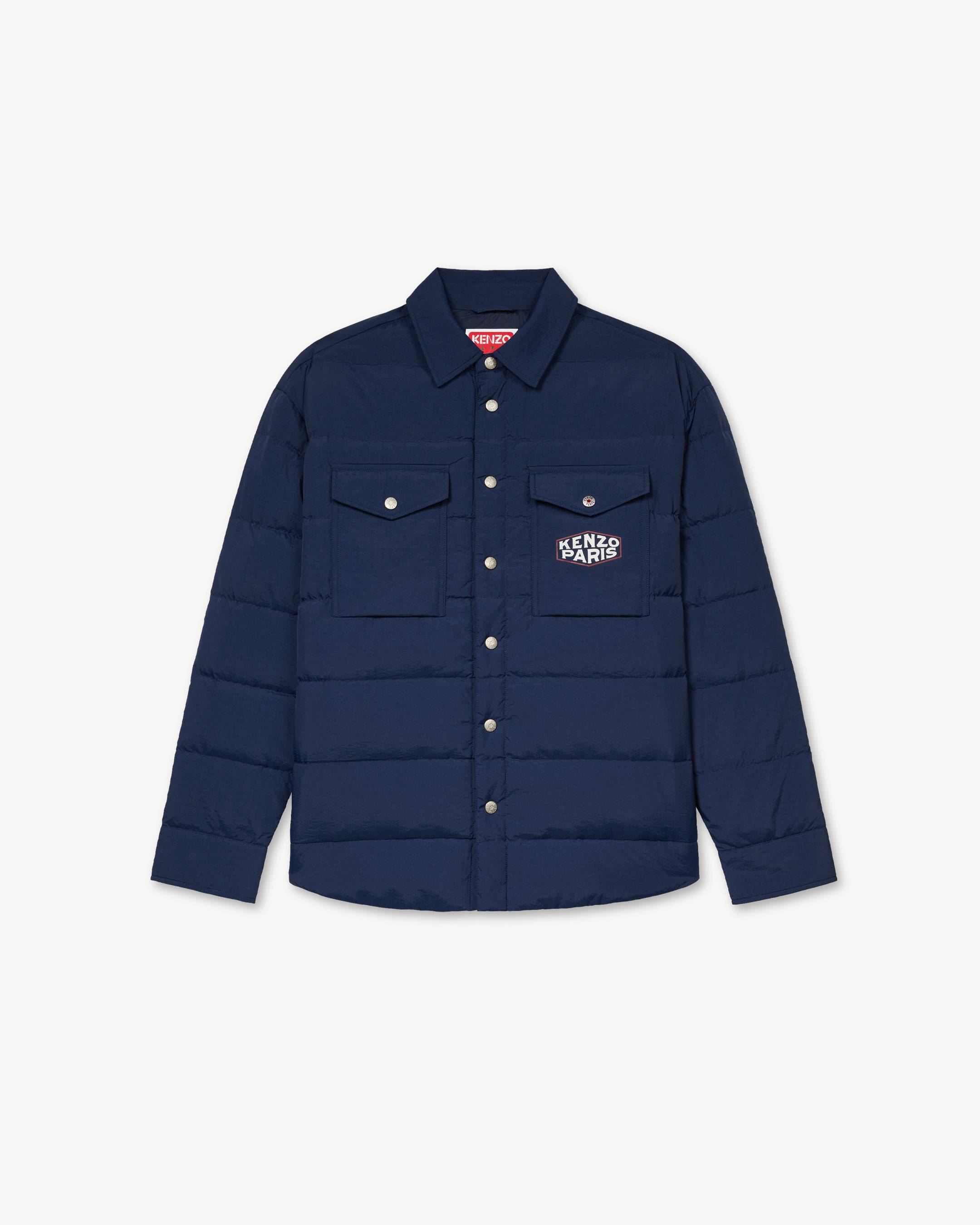 'KENZO Paris Frame' light quilted padded overshirt
