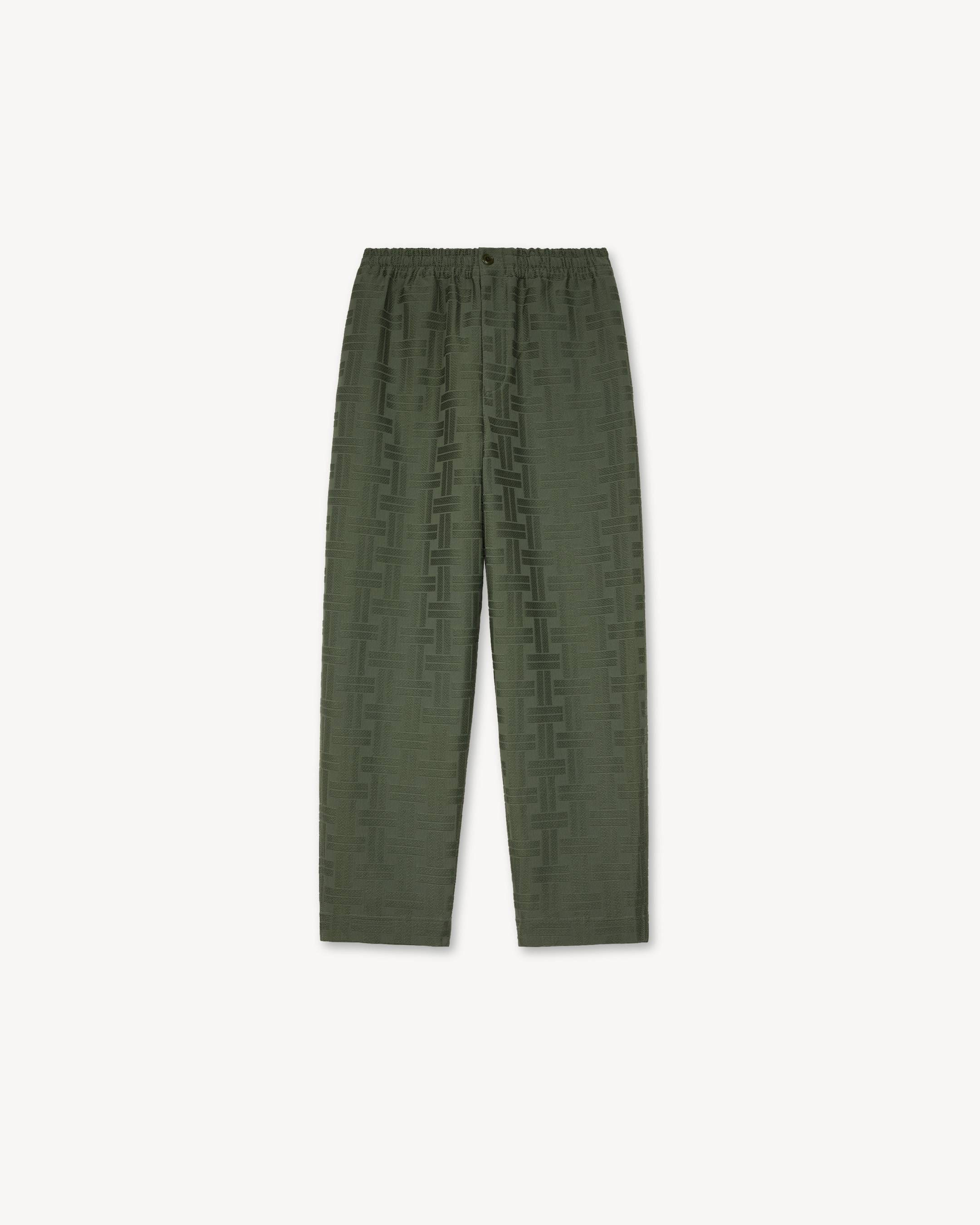 'KENZO Weave' jogpants in cotton jacquard